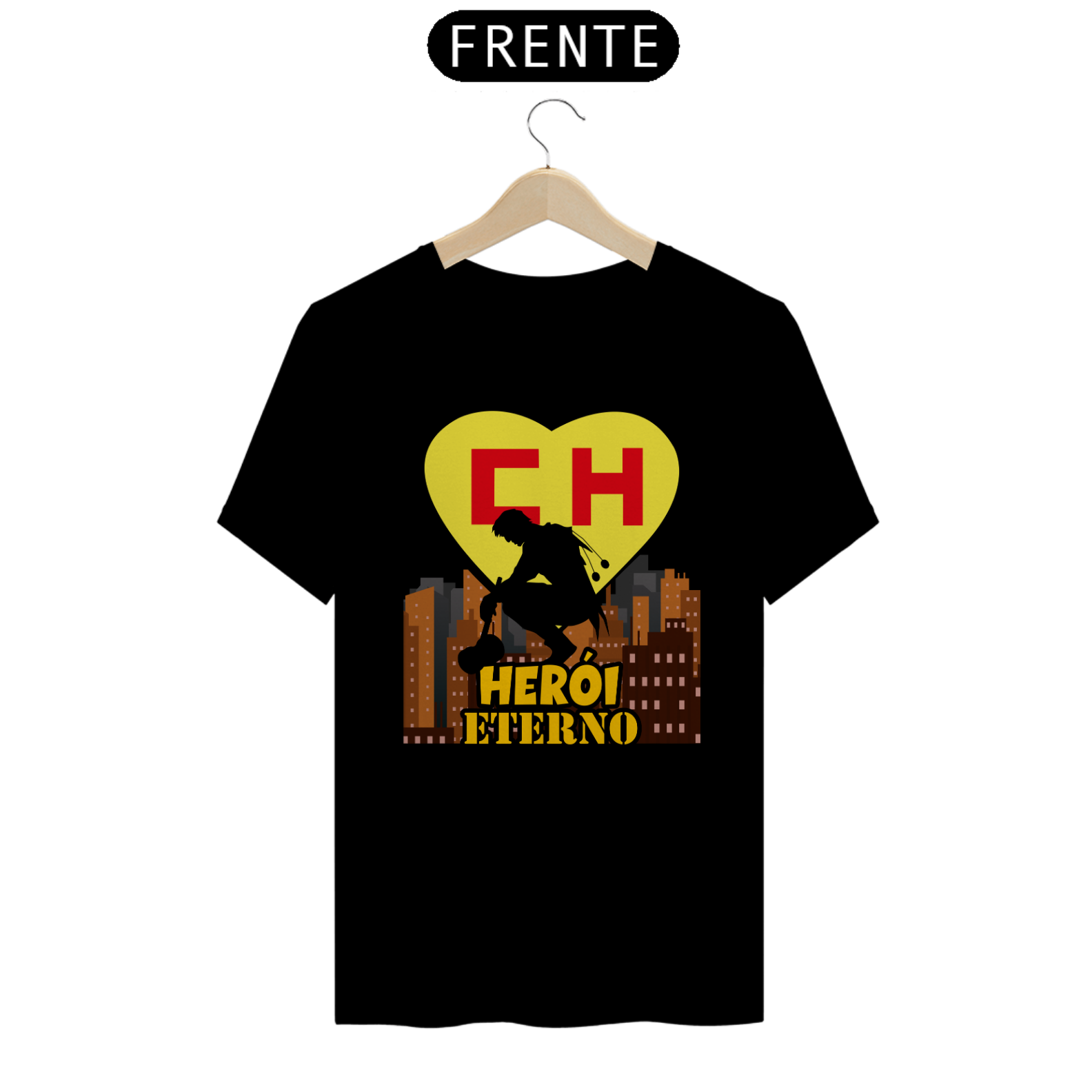 Nome do produto: Camiseta - Chapolin Herói Eterno