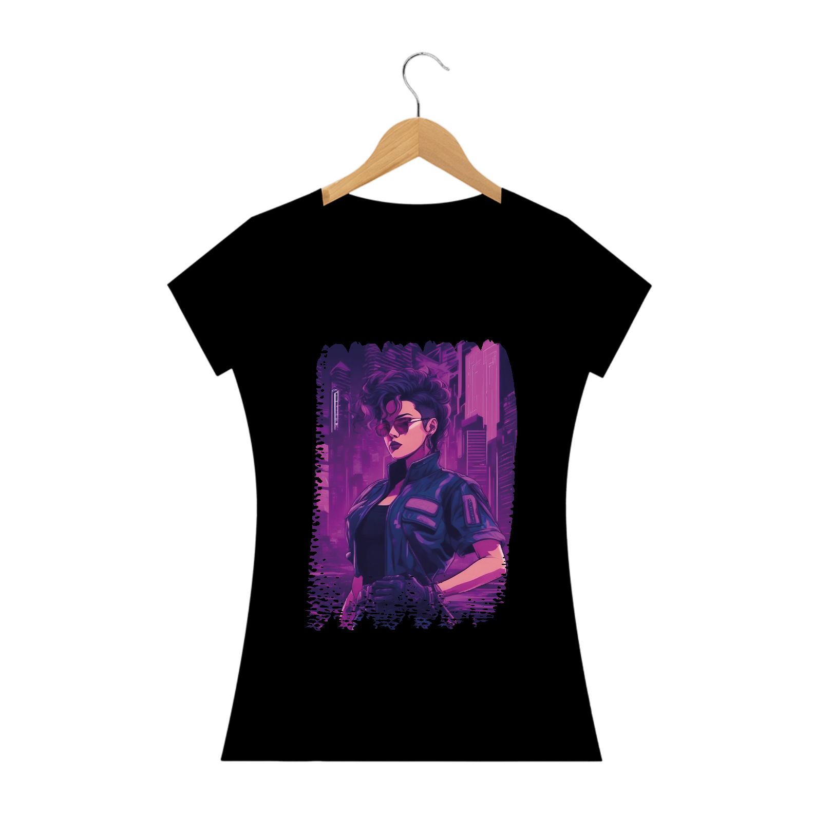 Nome do produto: Camiseta - Girl Cyberpunk-05