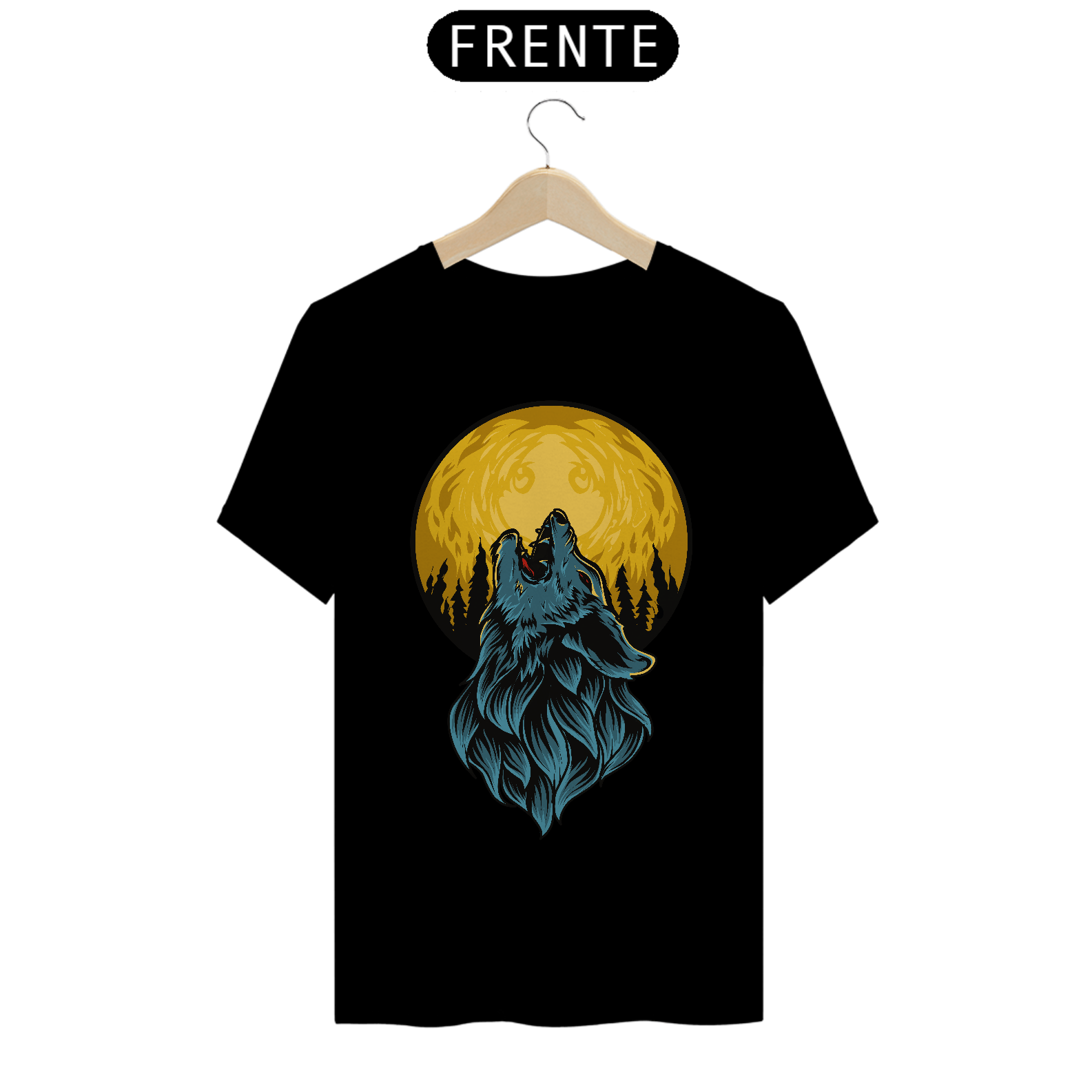 Nome do produto: Camiseta - Wolf Moon