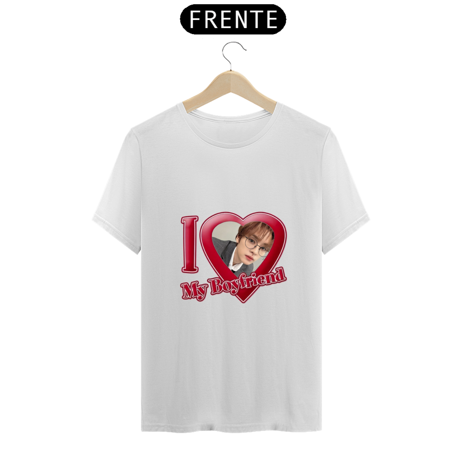 Nome do produto: Camiseta boyfriend LEE KNOW