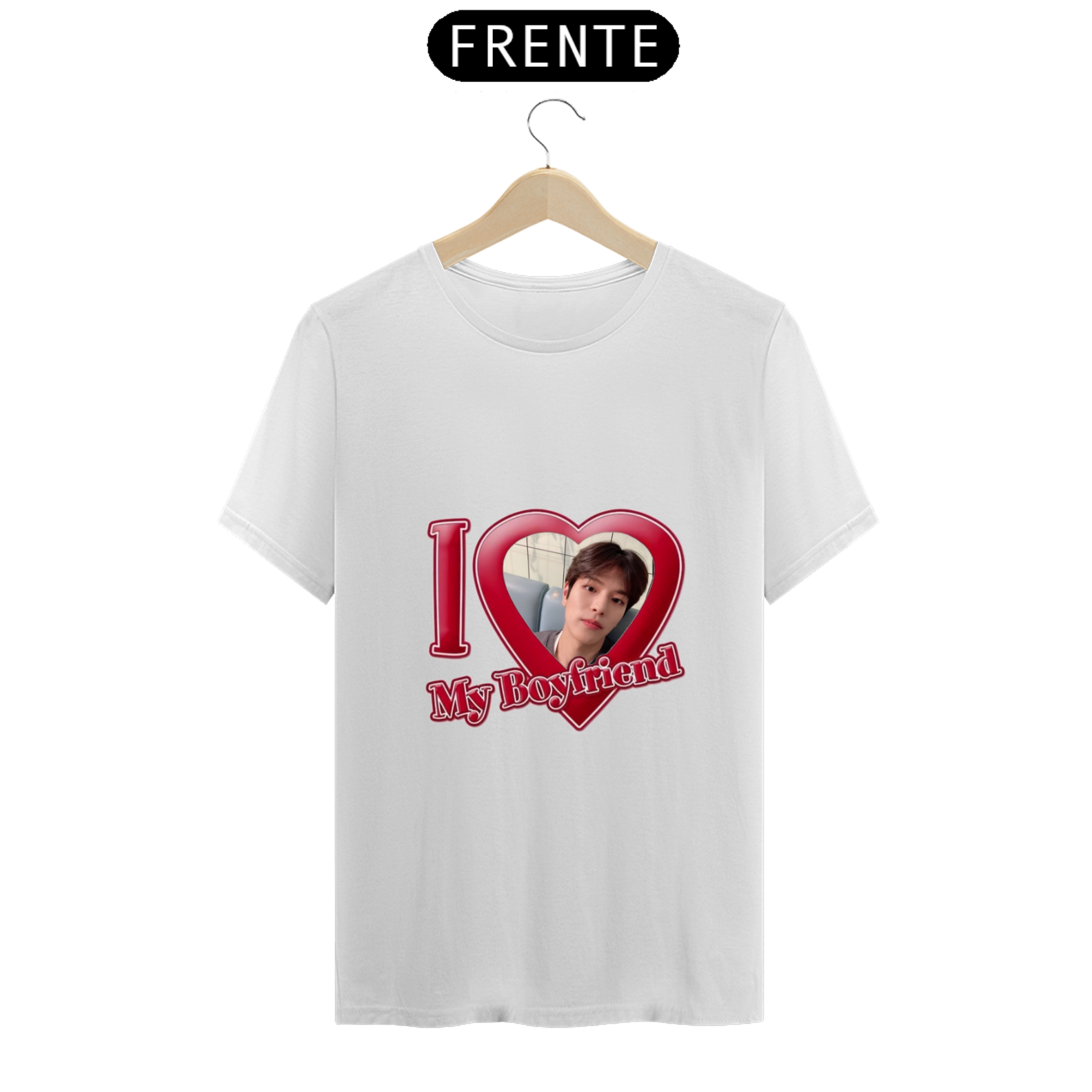 Nome do produto: Camiseta boyfriend SEUNGMIN