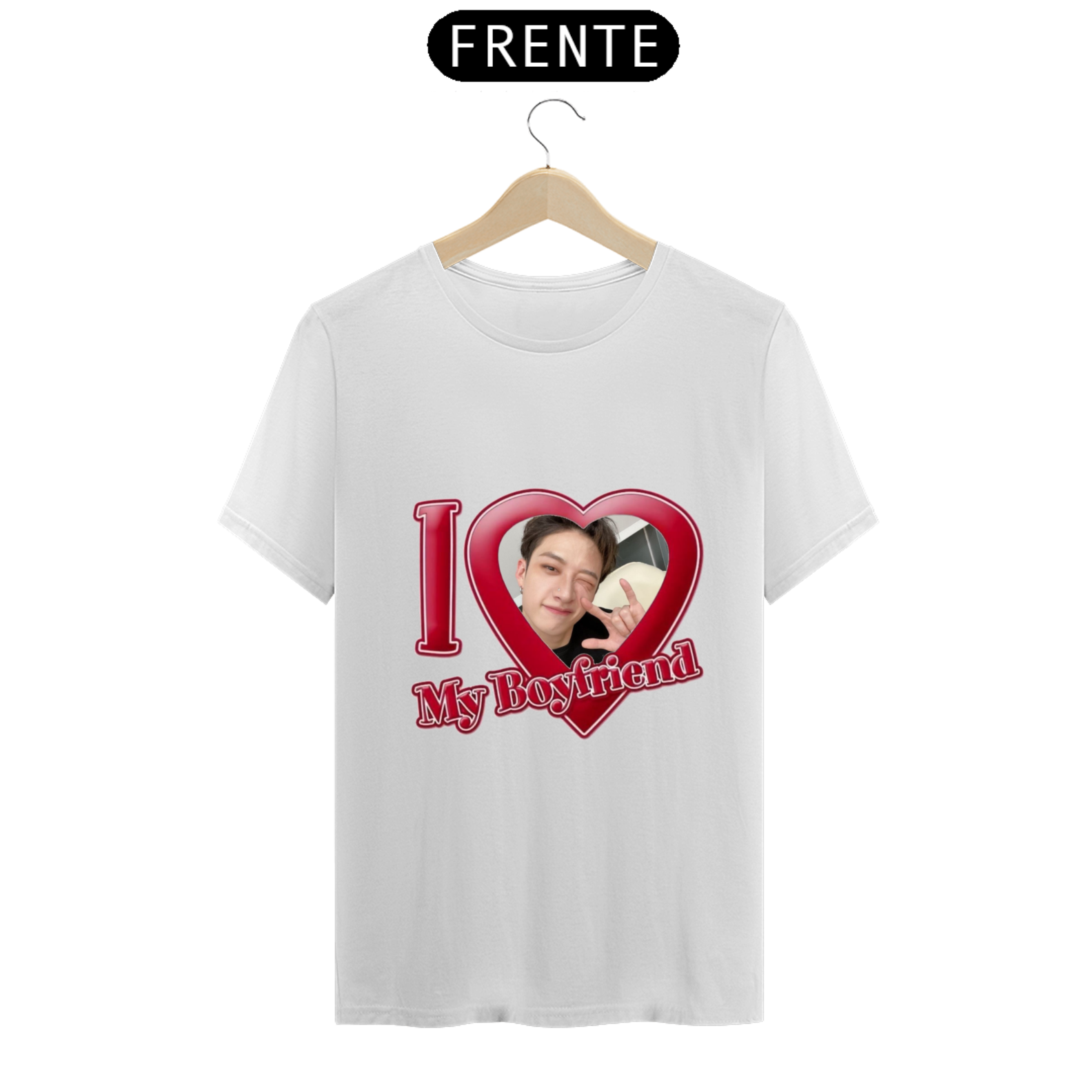 Nome do produto: Camiseta boyfriend BANG CHAN