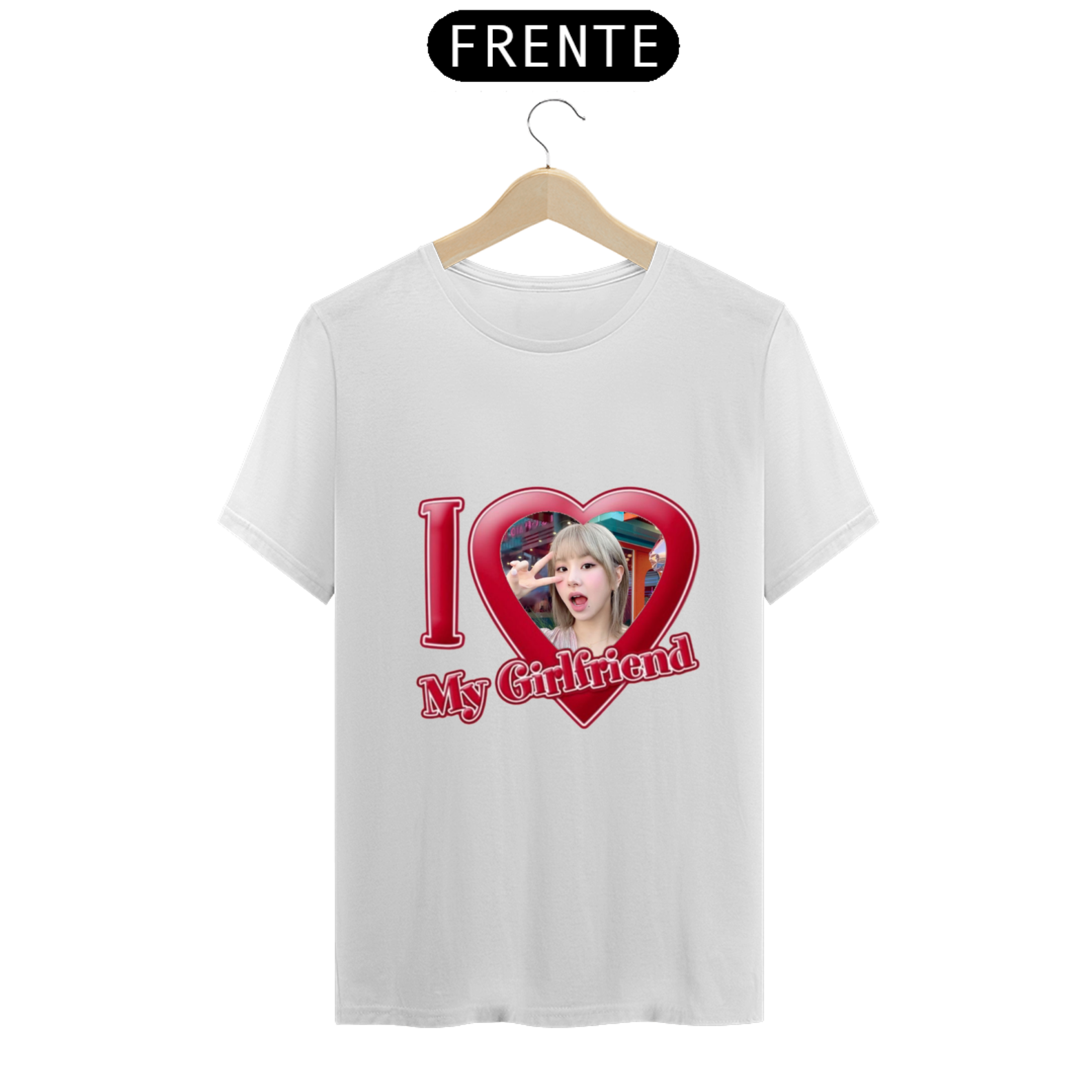 Nome do produto: Camiseta girlfriend CHAEYOUNG