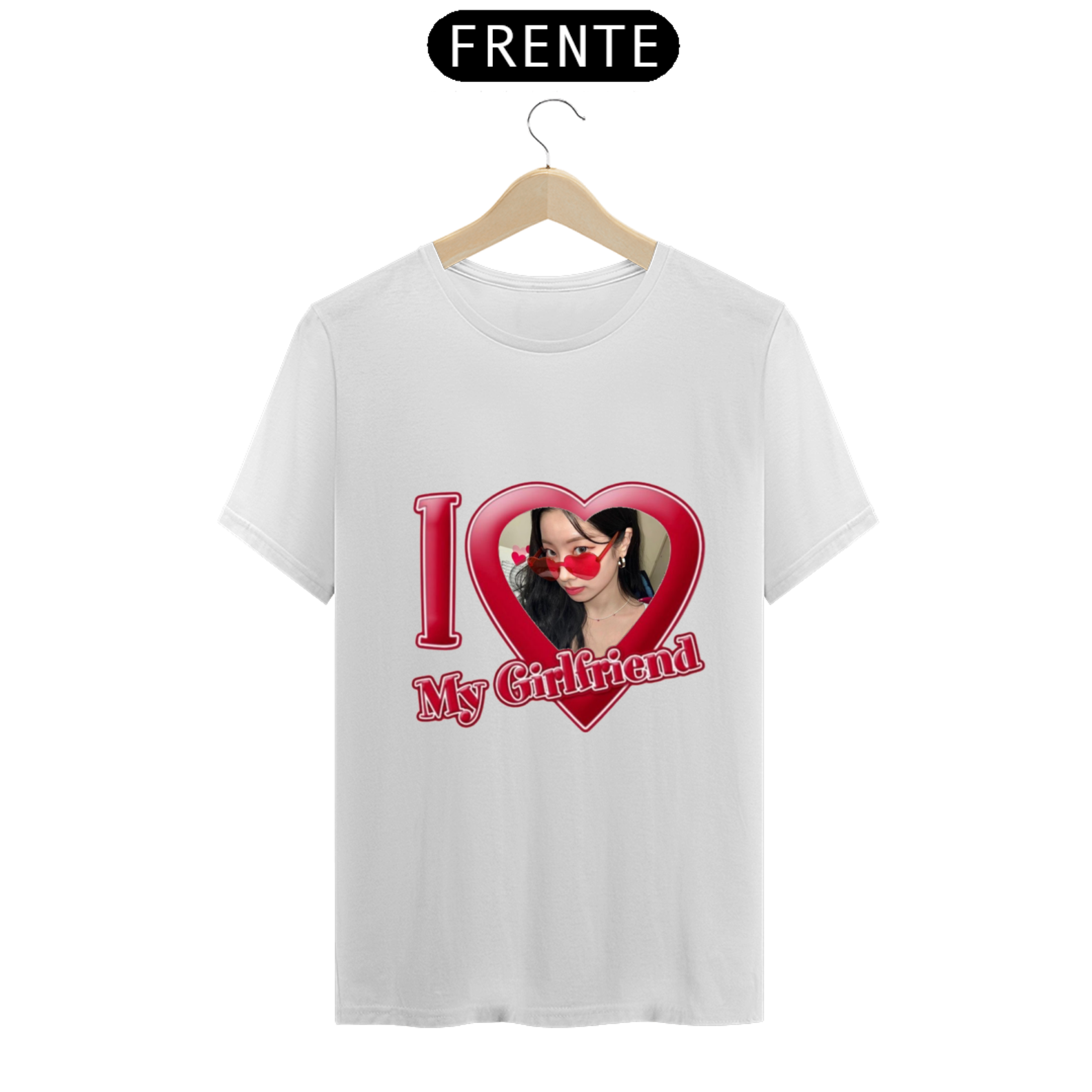 Nome do produto: Camiseta girlfriend DAHYUN