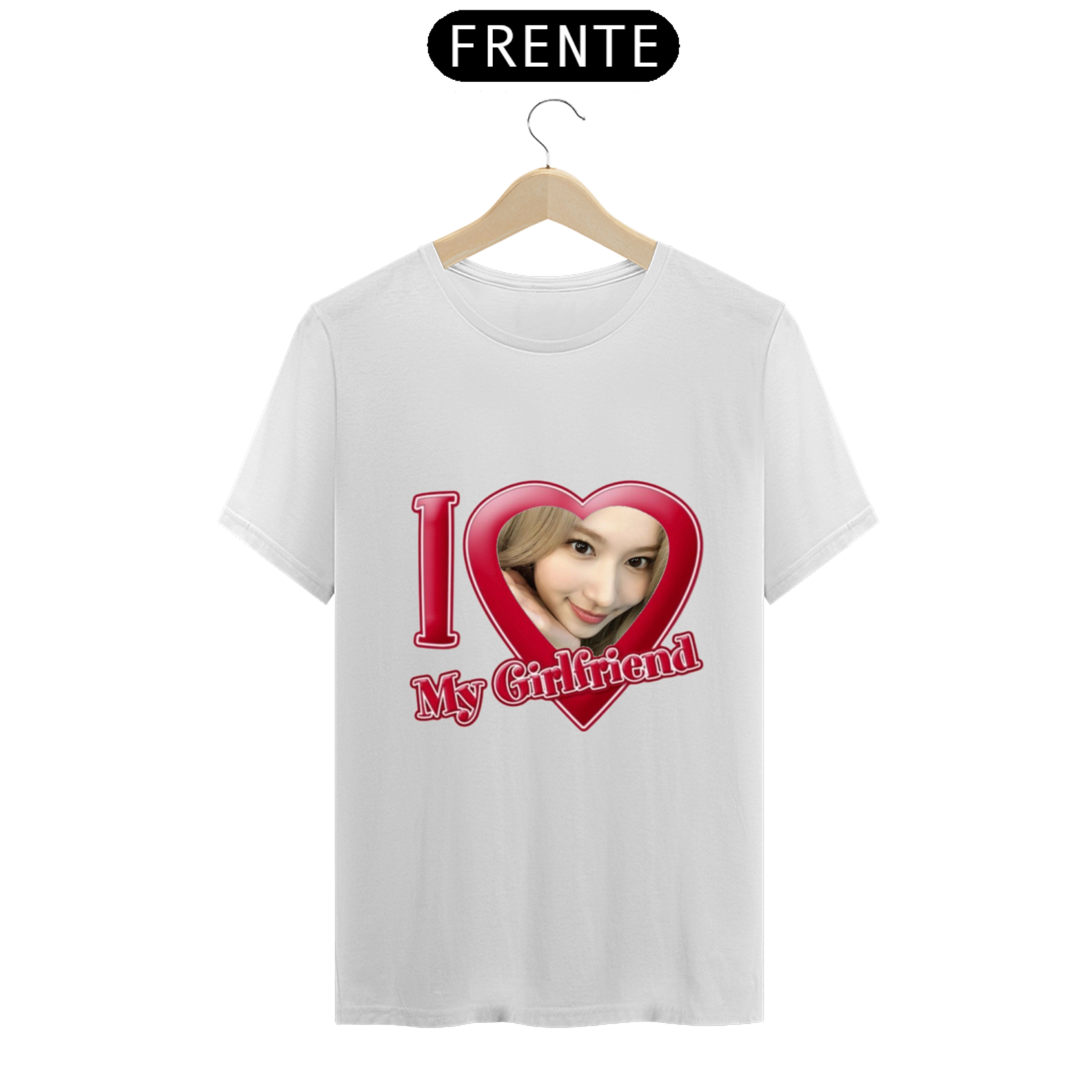 Nome do produto: Camiseta girlfriend SANA