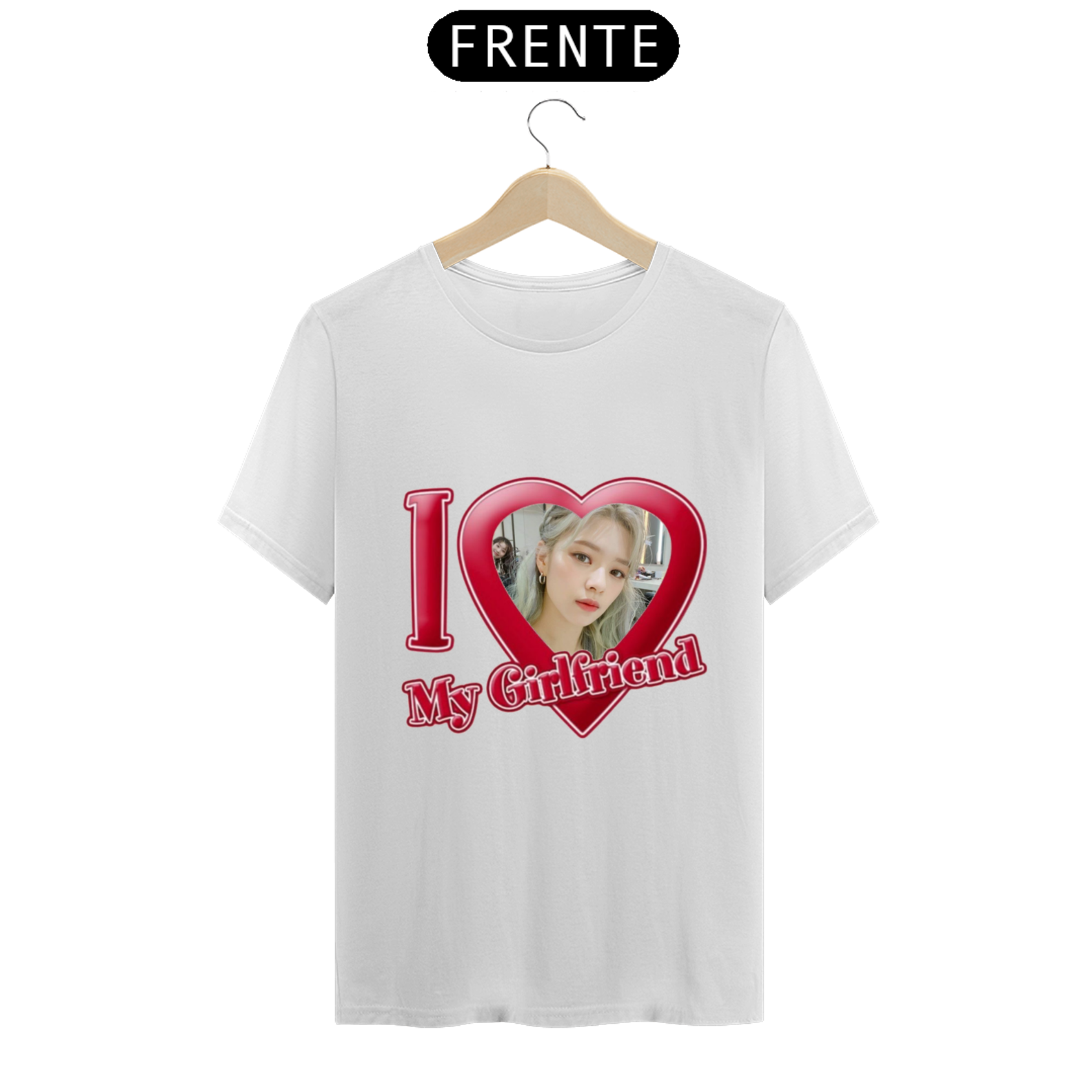 Nome do produto: Camiseta girlfriend JEONGYEON