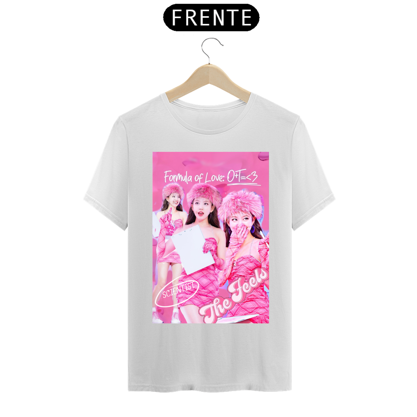 Nome do produto: Camiseta scientist NAYEON