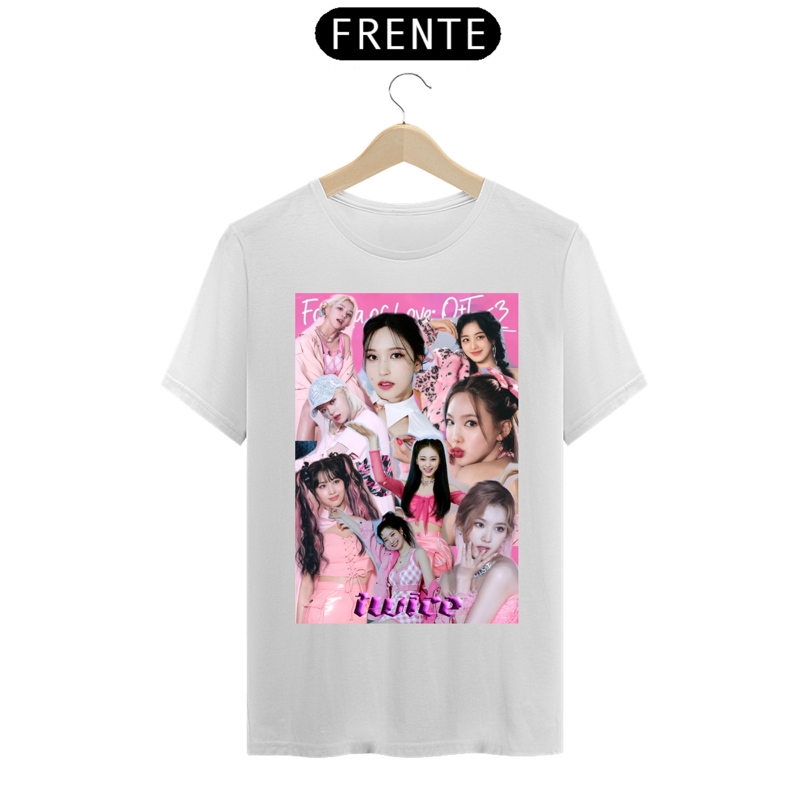 Nome do produto: Camiseta scientist TWICE
