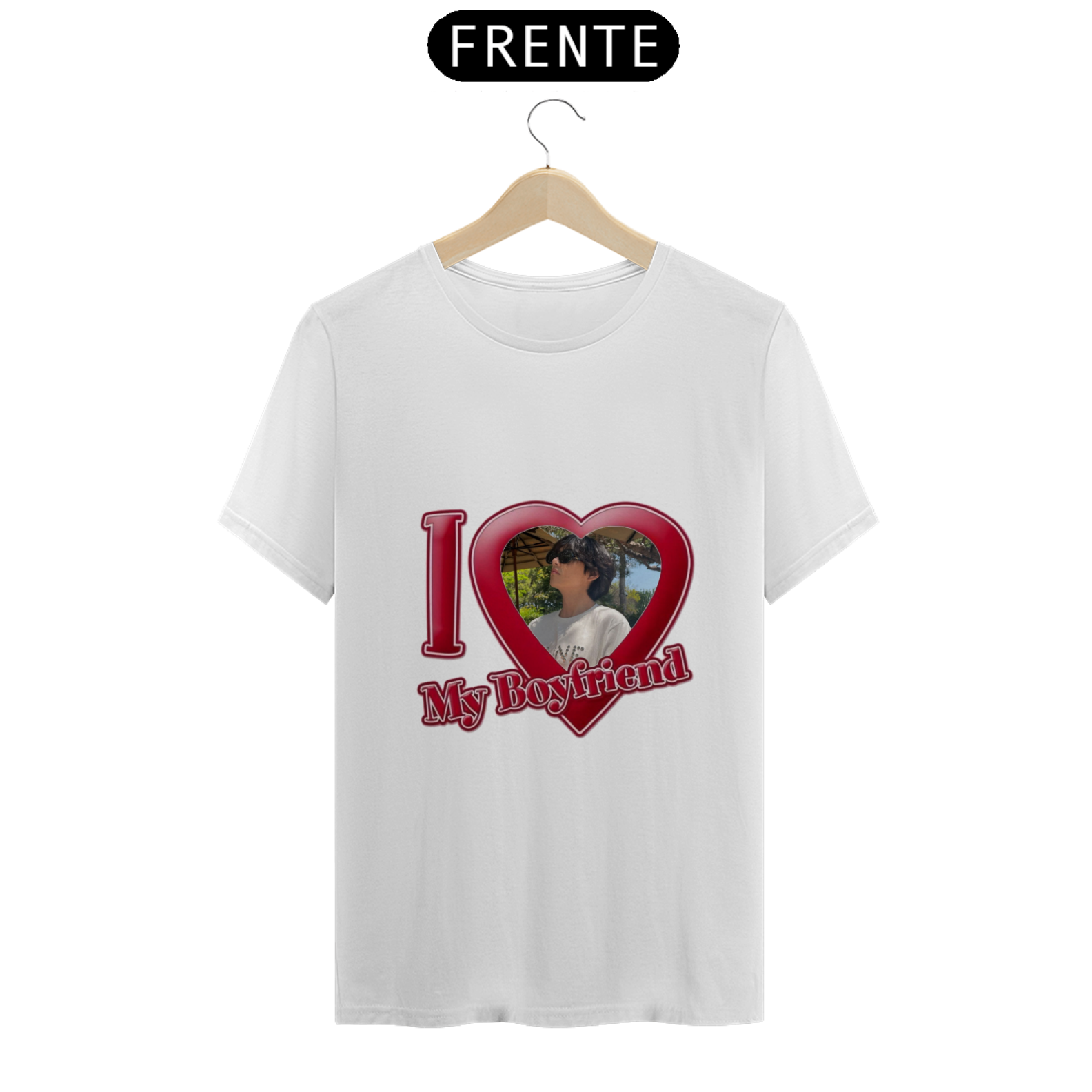 Nome do produto: Camiseta boyfriend TAEHYUNG 