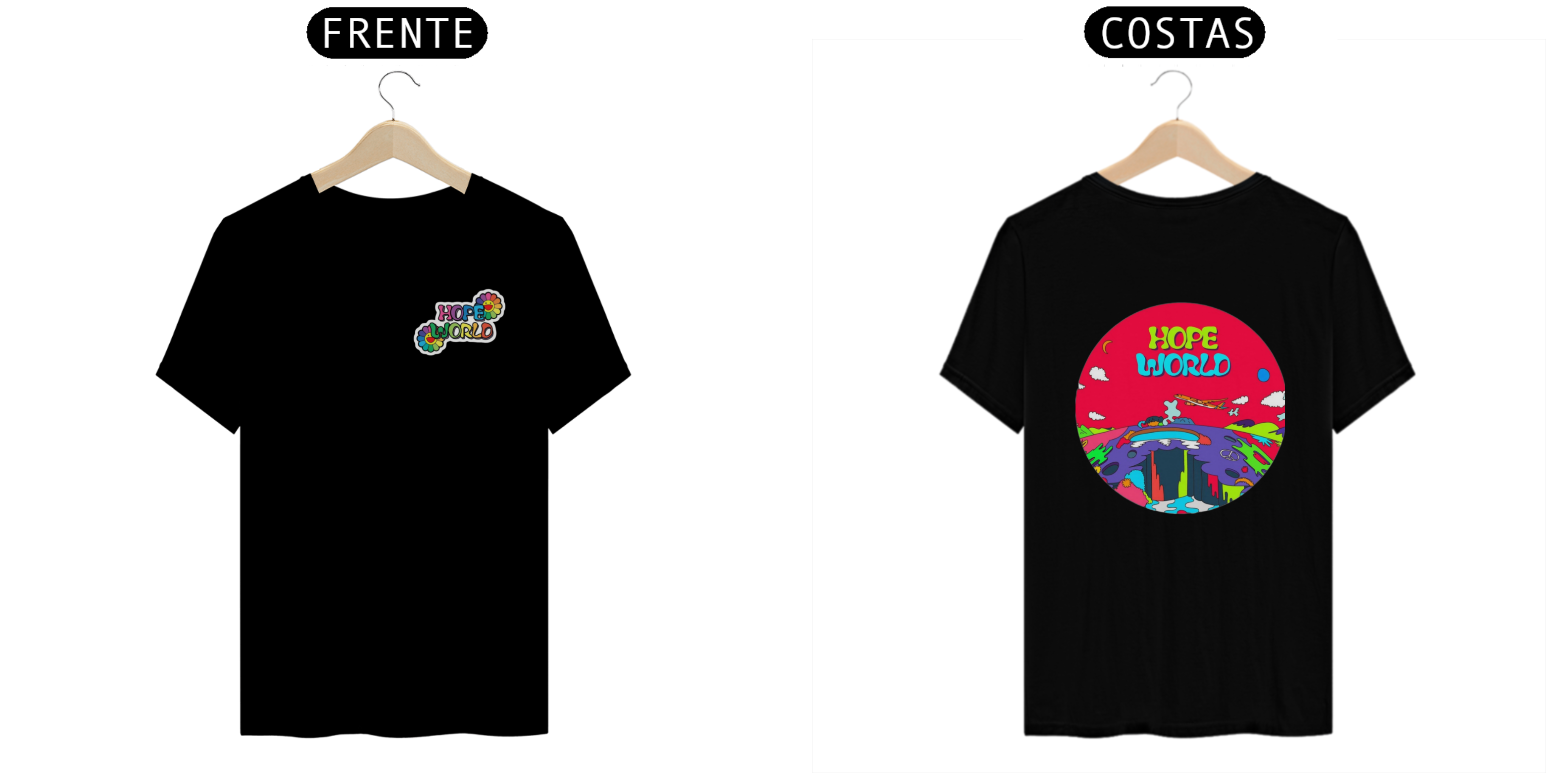 Nome do produto: Camiseta HOPE World