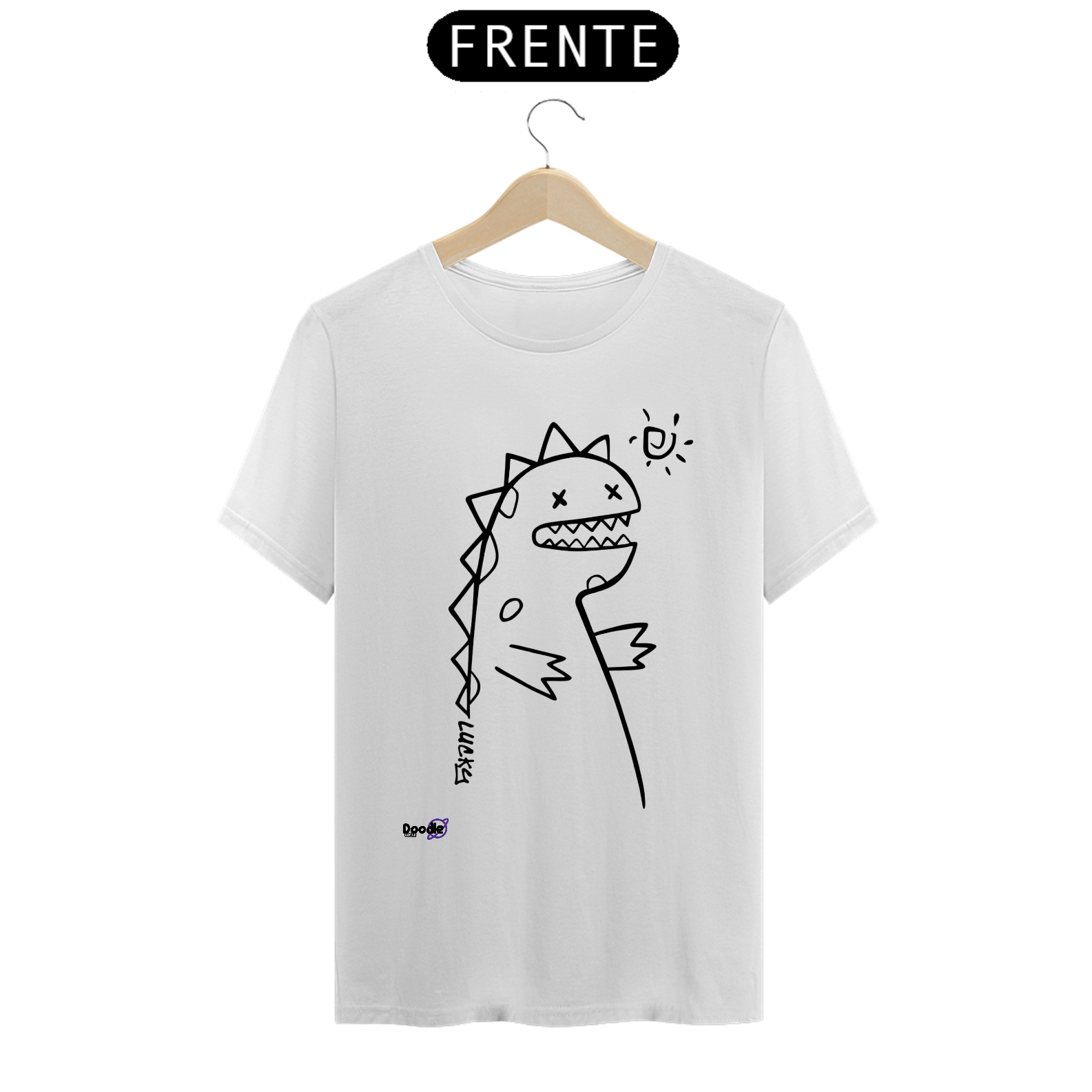 Nome do produto: Camisa T-SHIRT QUALITY- Dino