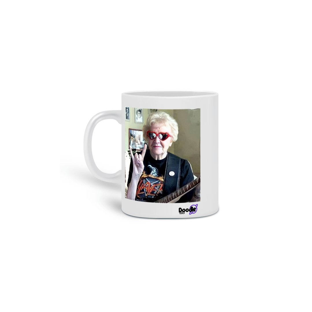 Nome do produto: CANECA- Idosa do rock yeah