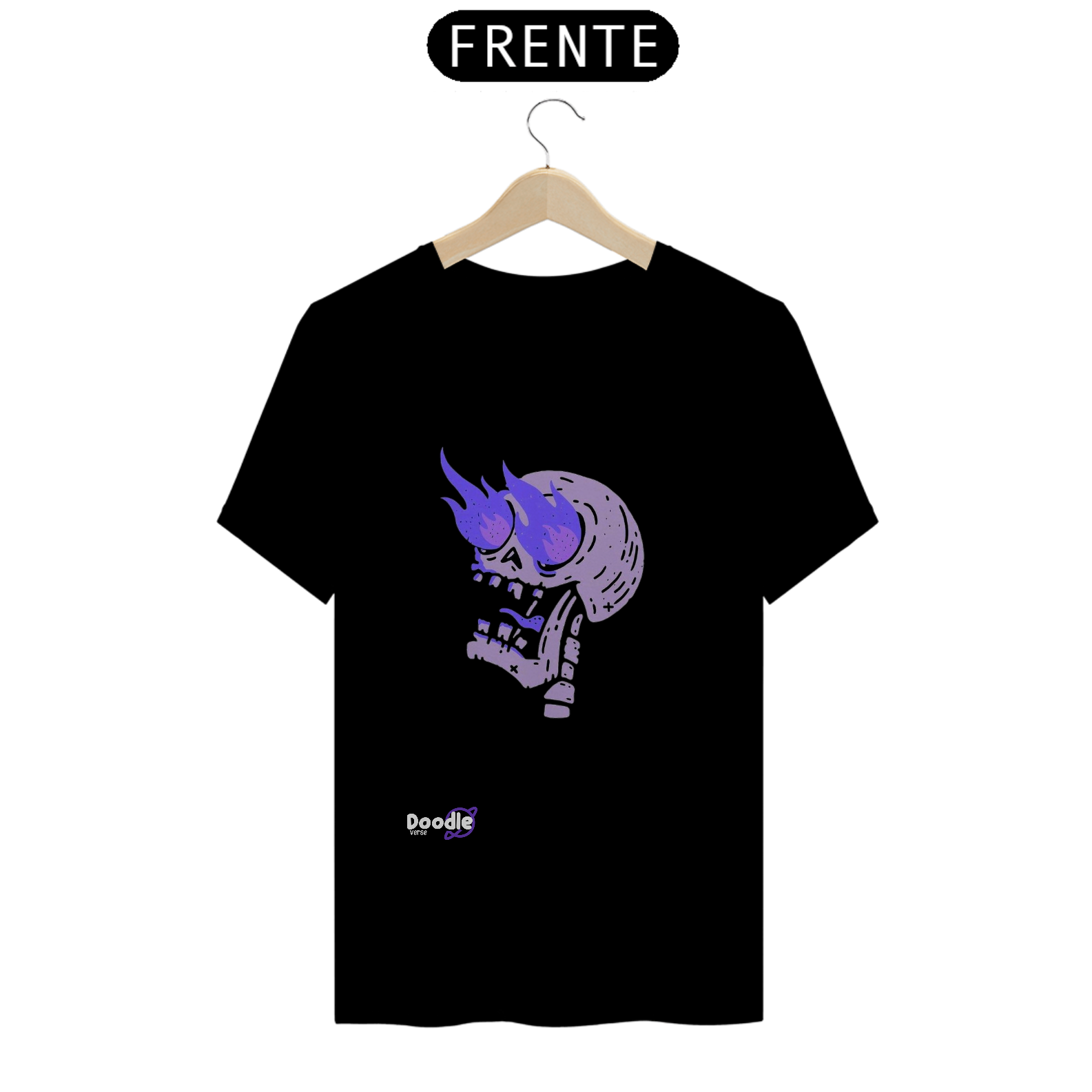 Nome do produto: Camisa T-SHIRT QUALITY- Skull