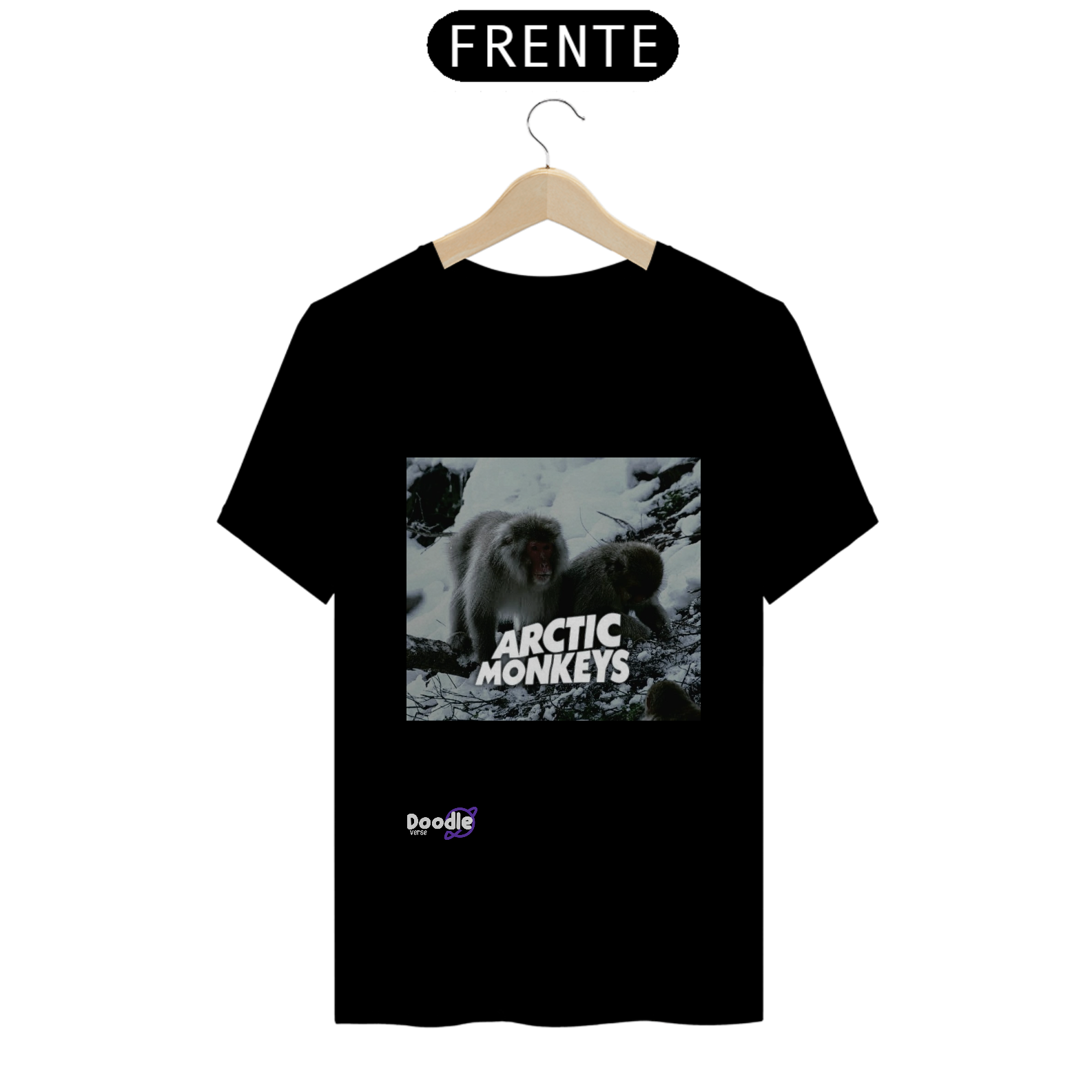 Nome do produto: Camisa T-SHIRT QUALITY- ARTIC MONKEYS