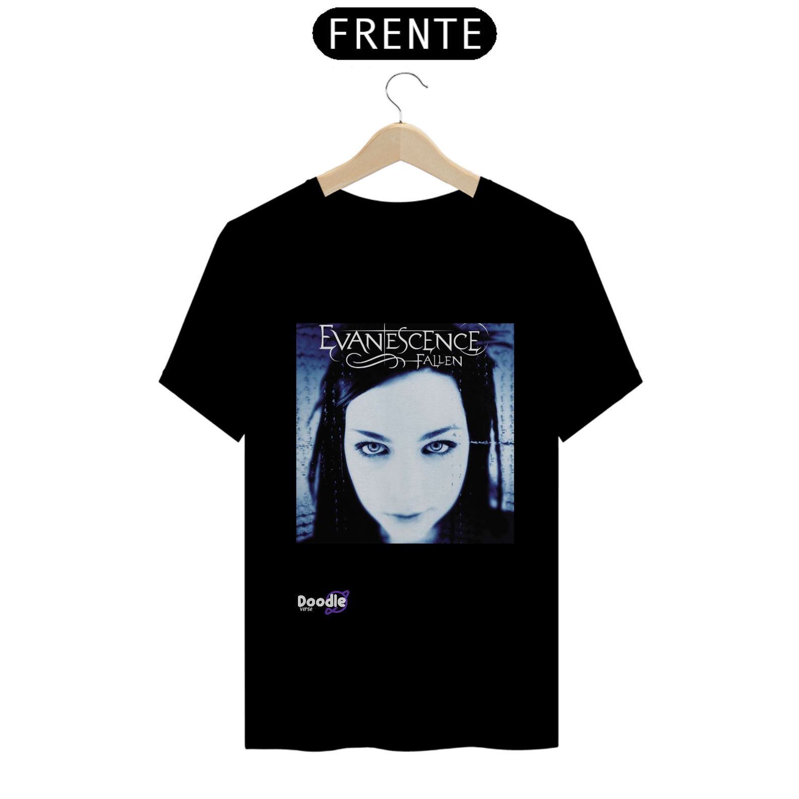 Nome do produto: Camisa T-SHIRT QUALITY- Evanescence 