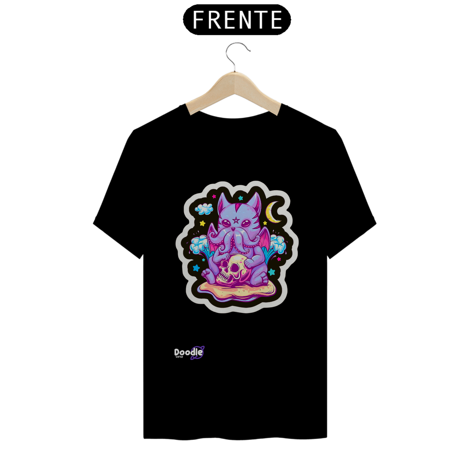 Nome do produto: Camisa T-SHIRT QUALITY- Kawaii Pastel Goth
