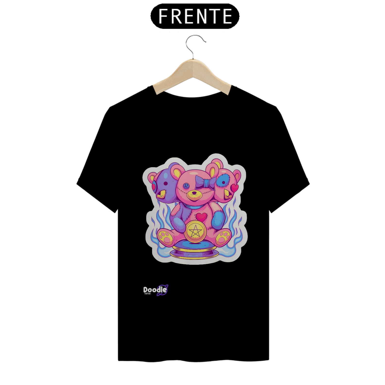 Nome do produto: Camisa T-SHIRT QUALITY- CANDY BEAR