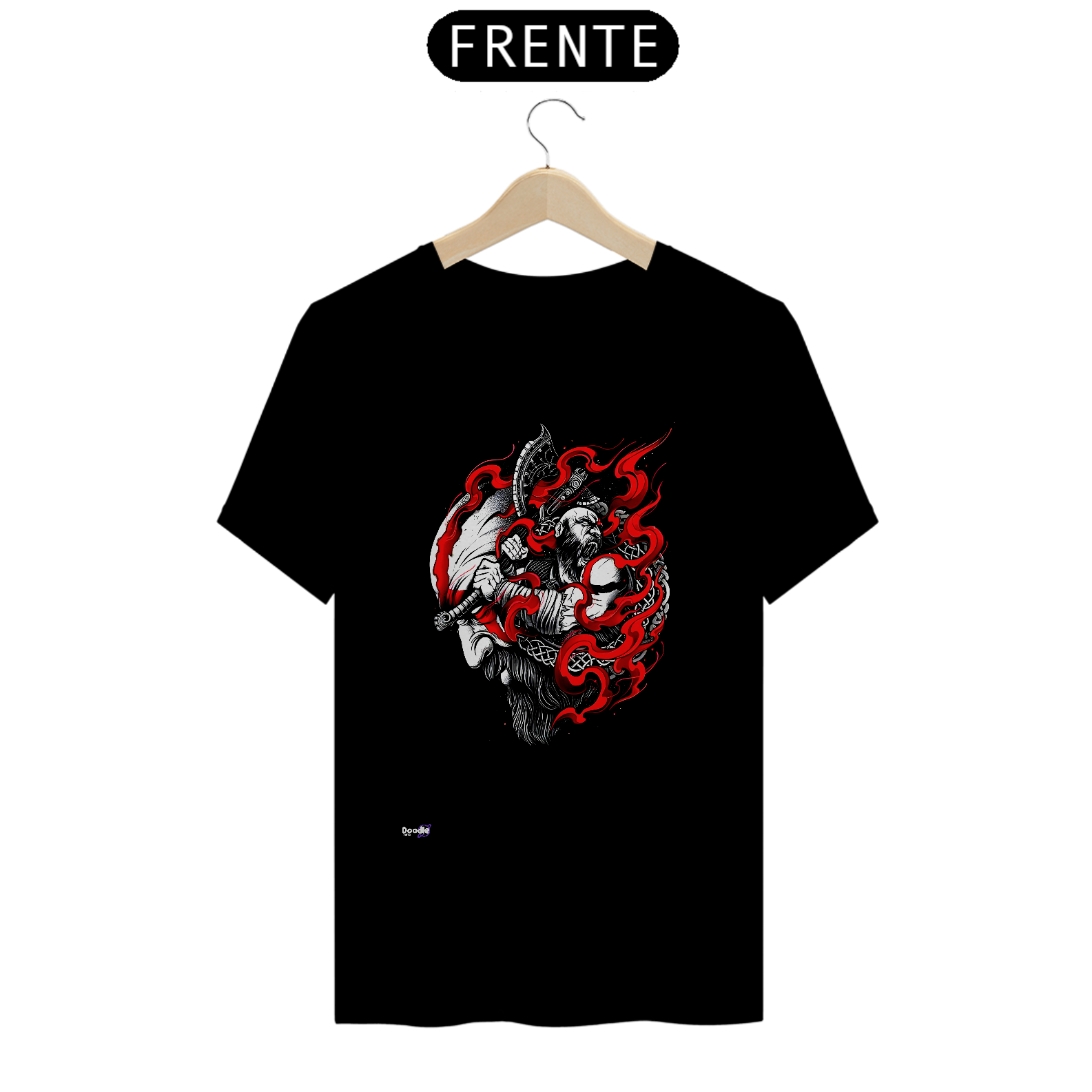 Nome do produto: Camisa T-SHIRT QUALITY- Kratos