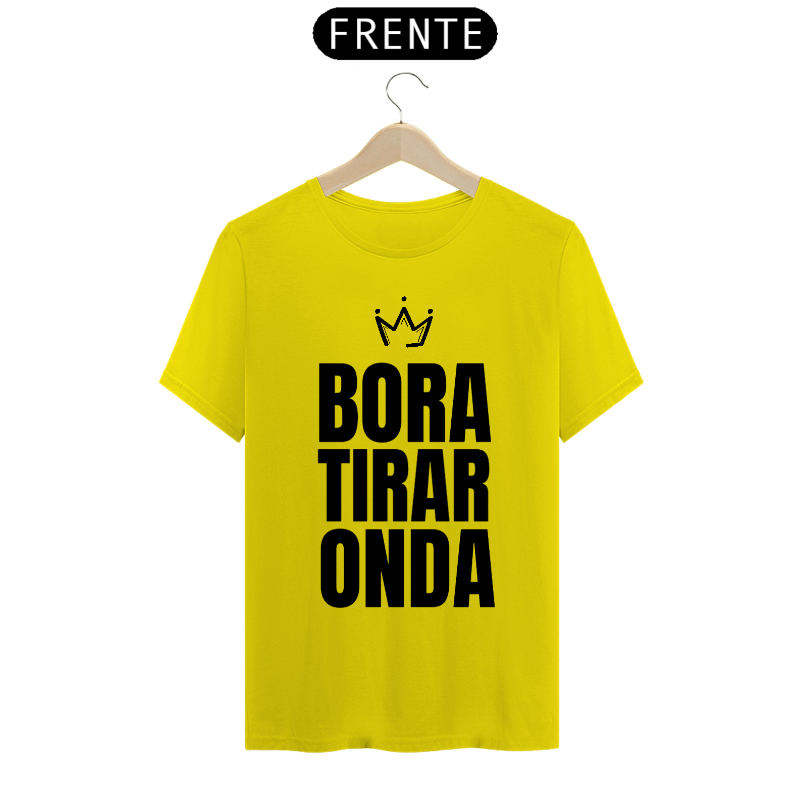 Nome do produto: Camiseta Bora tirar Onda Negrosim