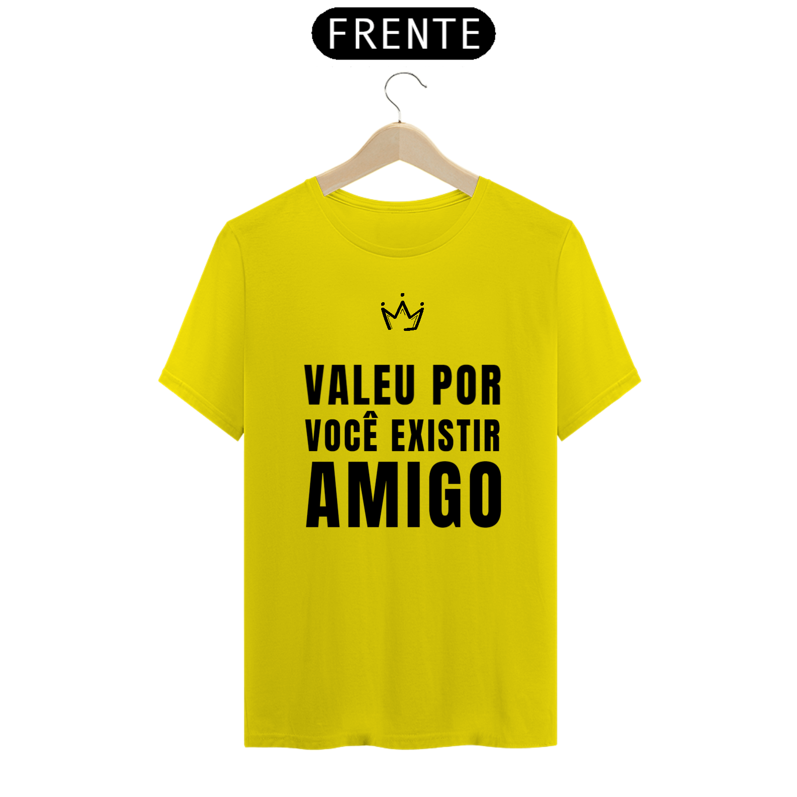 Nome do produto: Camiseta Amigo Negrosim