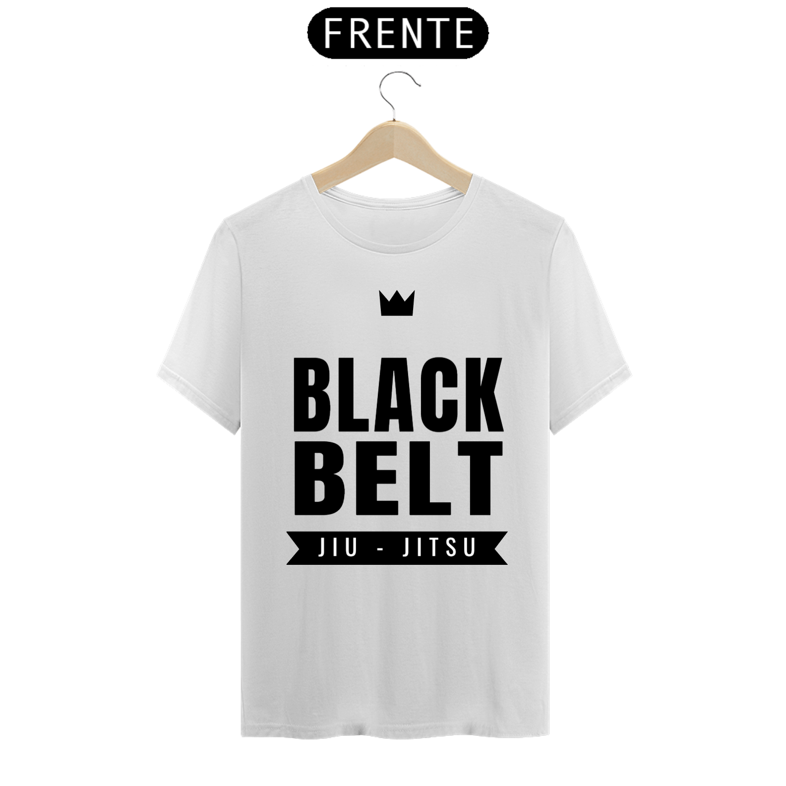 Nome do produto: Camiseta Black Belt Jui Jitsu