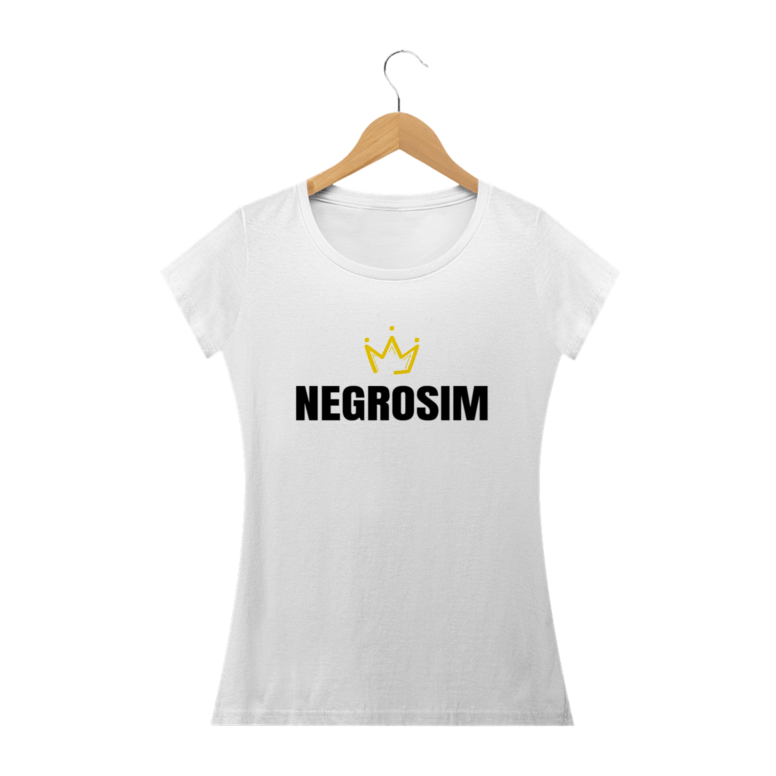 Nome do produto: Camiseta Negrosim feminina