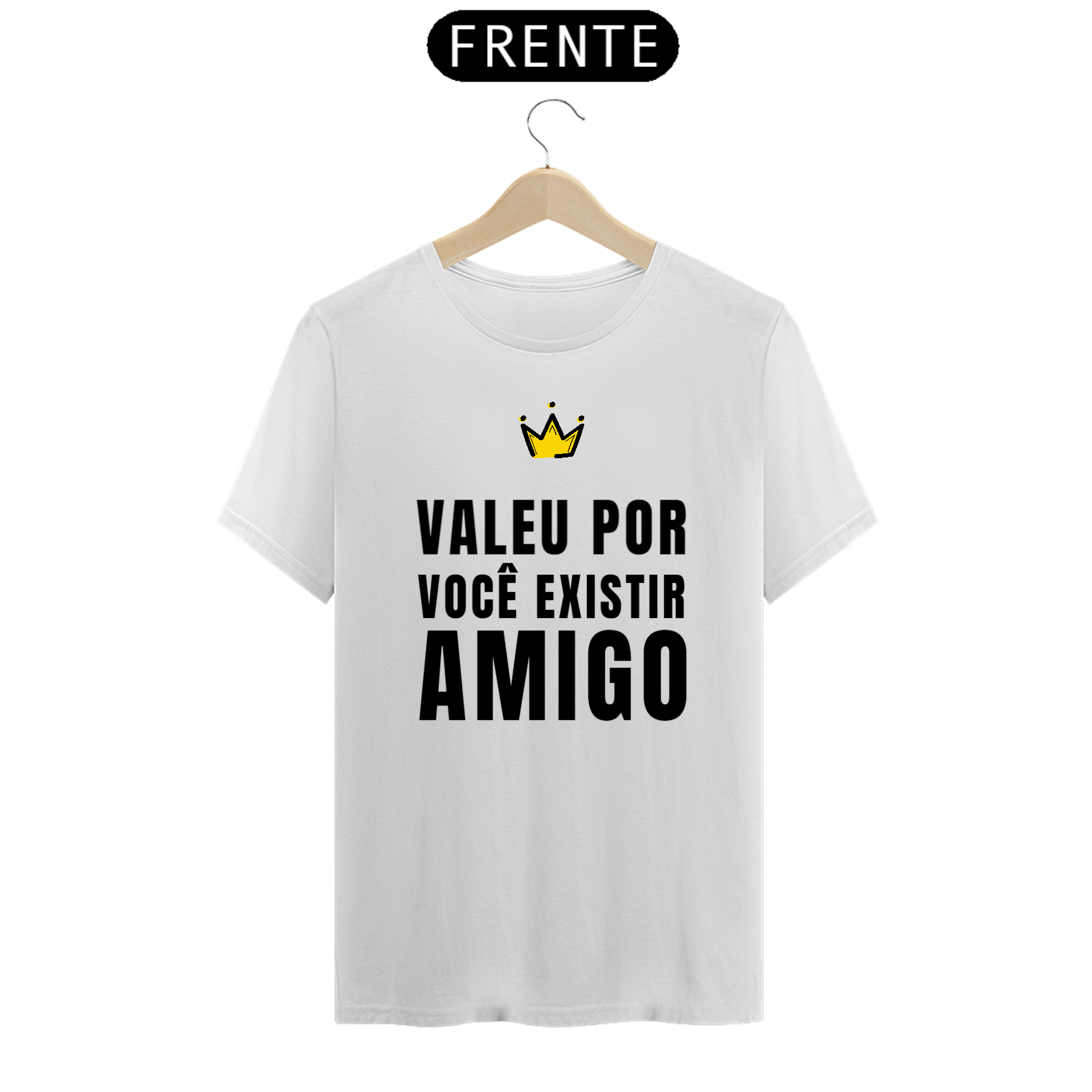 Nome do produto: Camiseta Amigo Negrosim