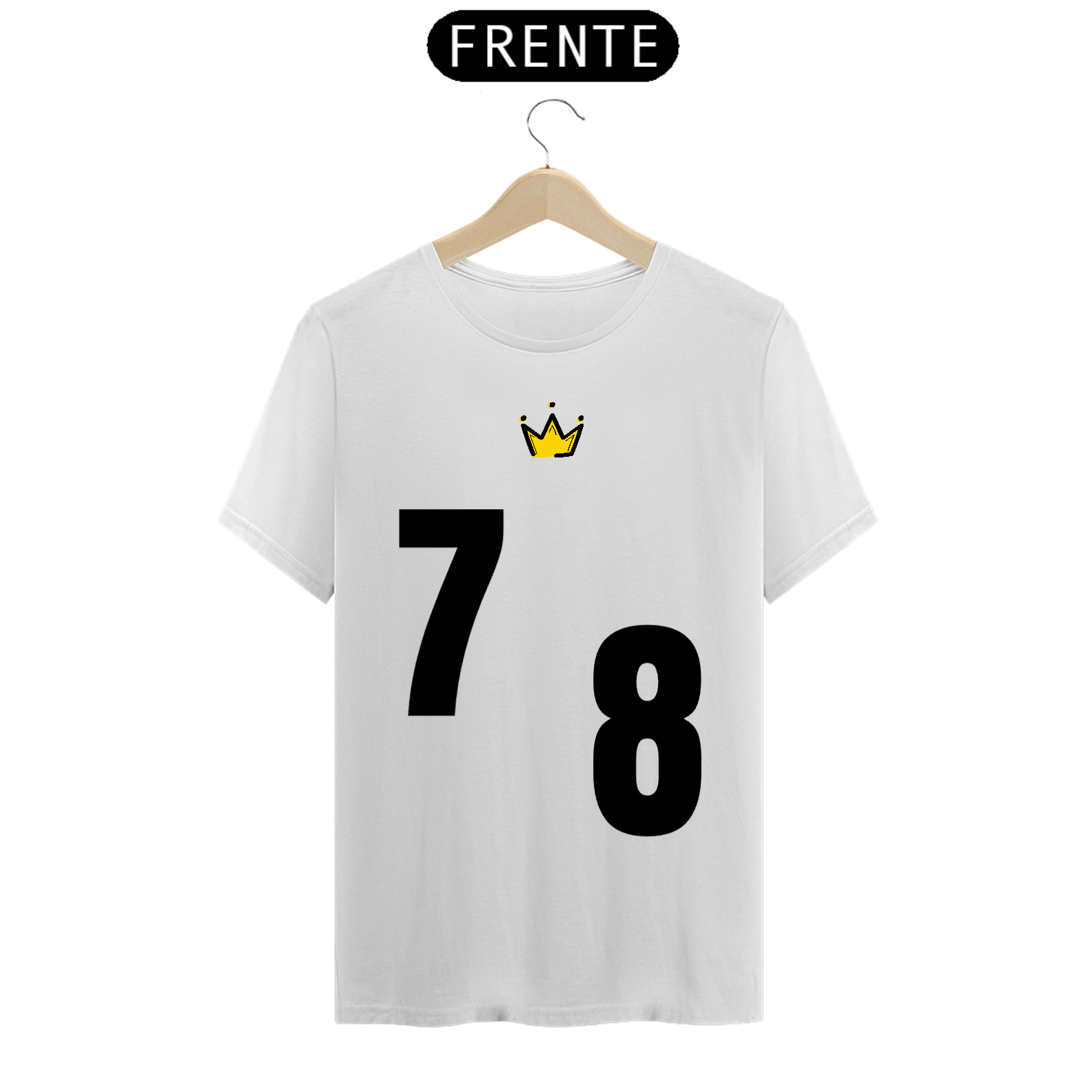 Nome do produto: Camisa 7 e 8 Negrosim