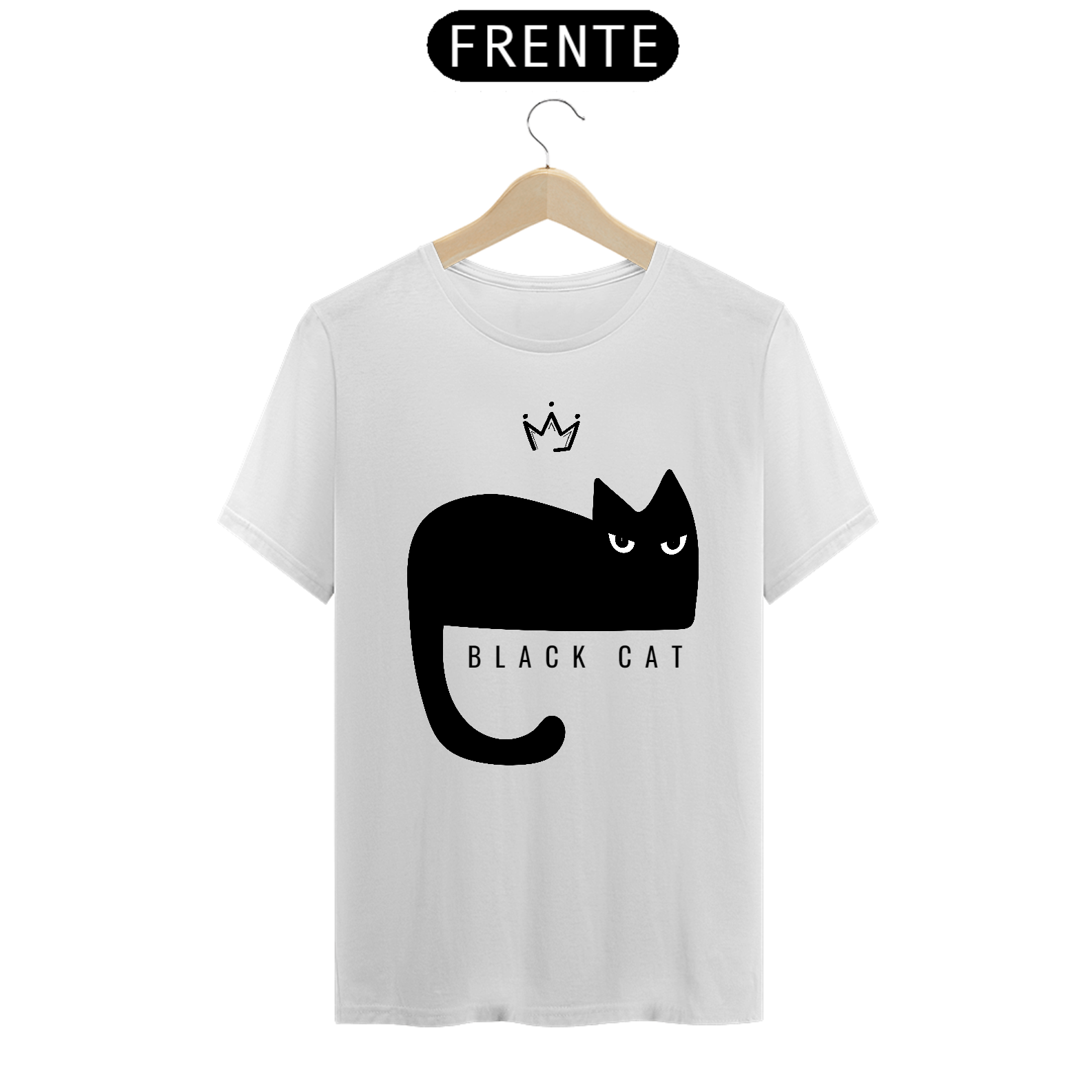 Nome do produto: Camiseta Black Cat Negrosim
