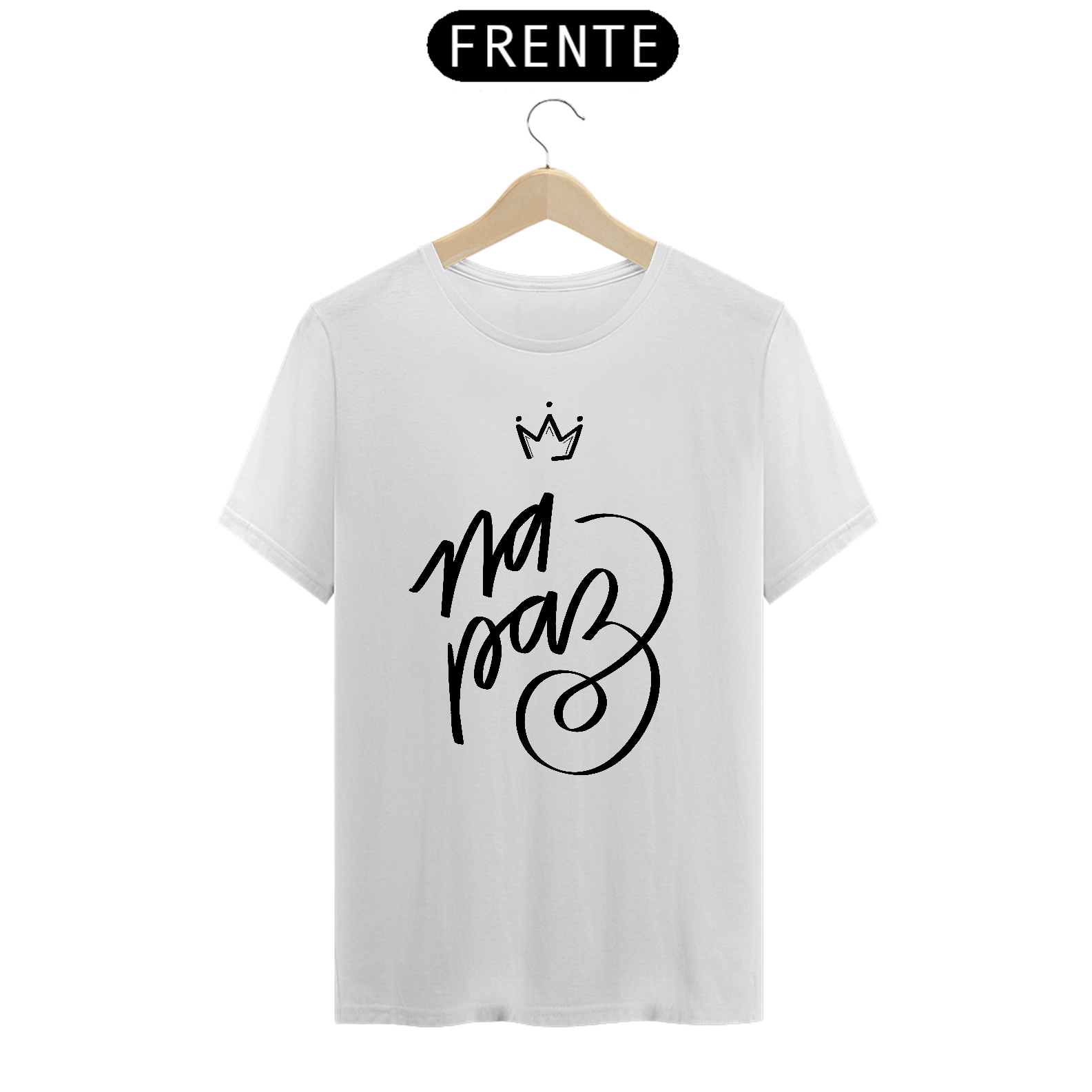 Nome do produto: camiseta Na Paz Negrosim