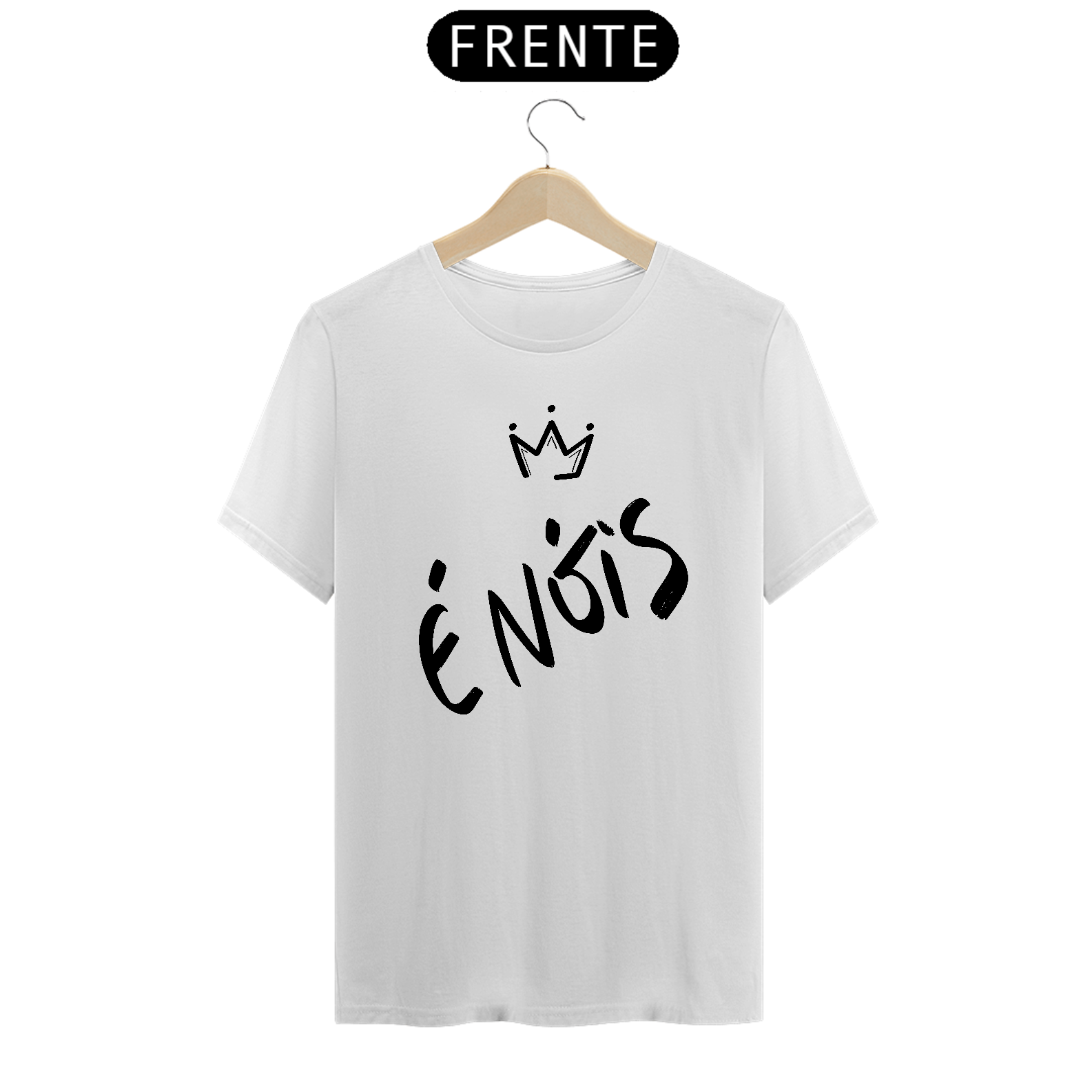 Nome do produto: Camiseta É nóis Negrosim