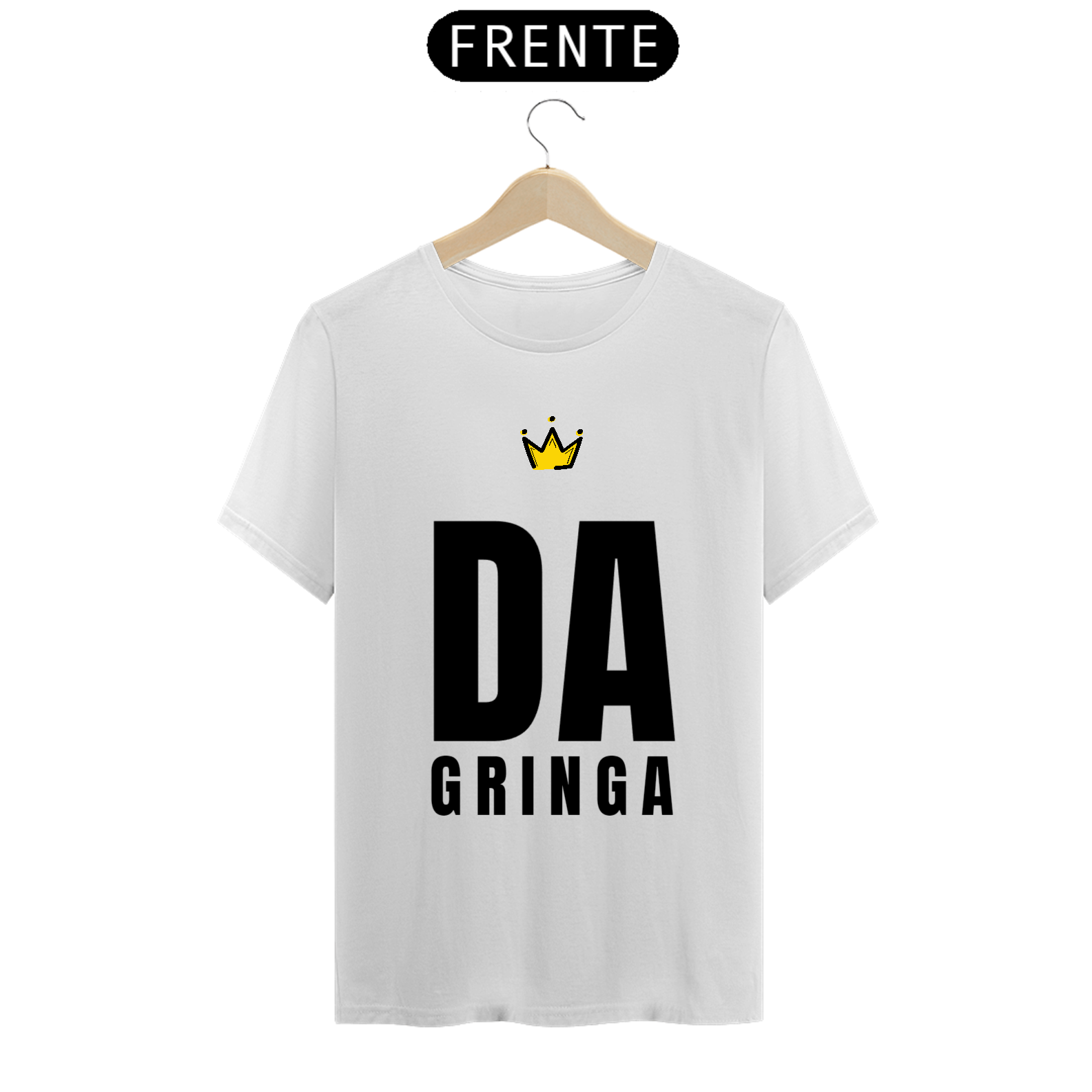 Nome do produto: Camiseta Da Gringa Negrosim