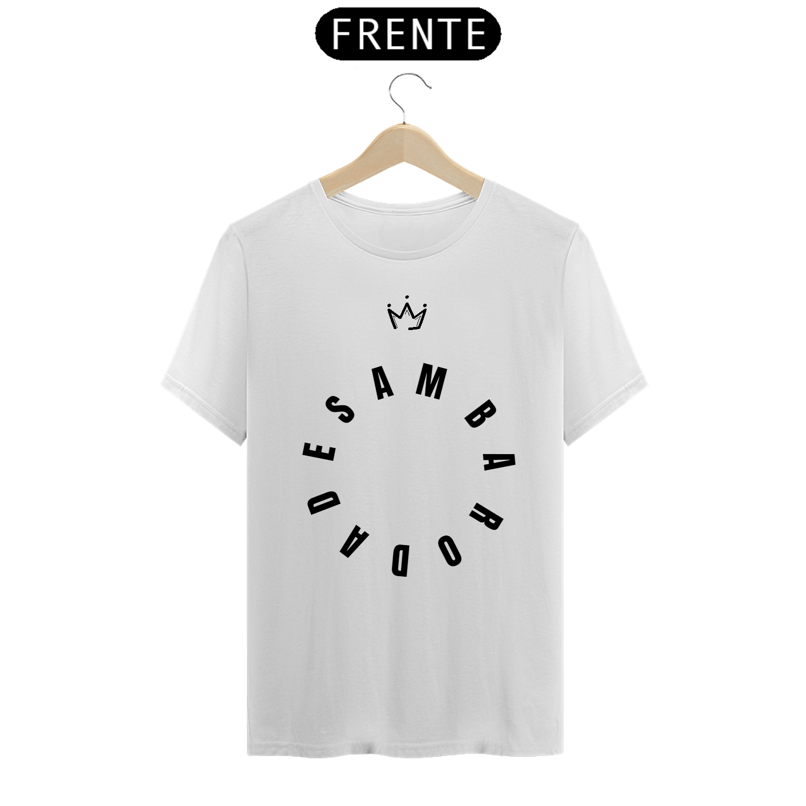 Nome do produto: Camiseta Samba de Roda Negrosim