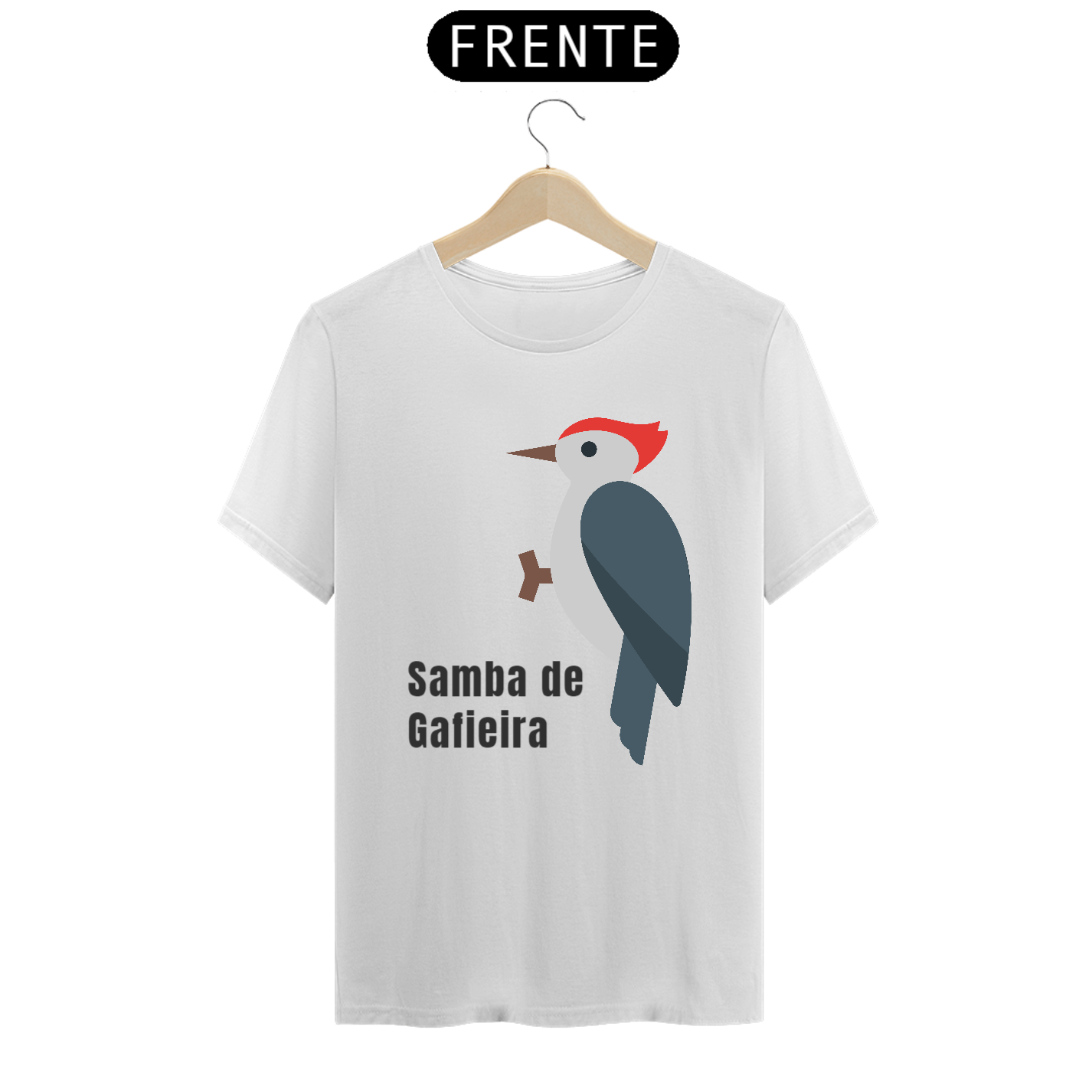 Nome do produto: Camiseta Samba Pica Pau Negrosim