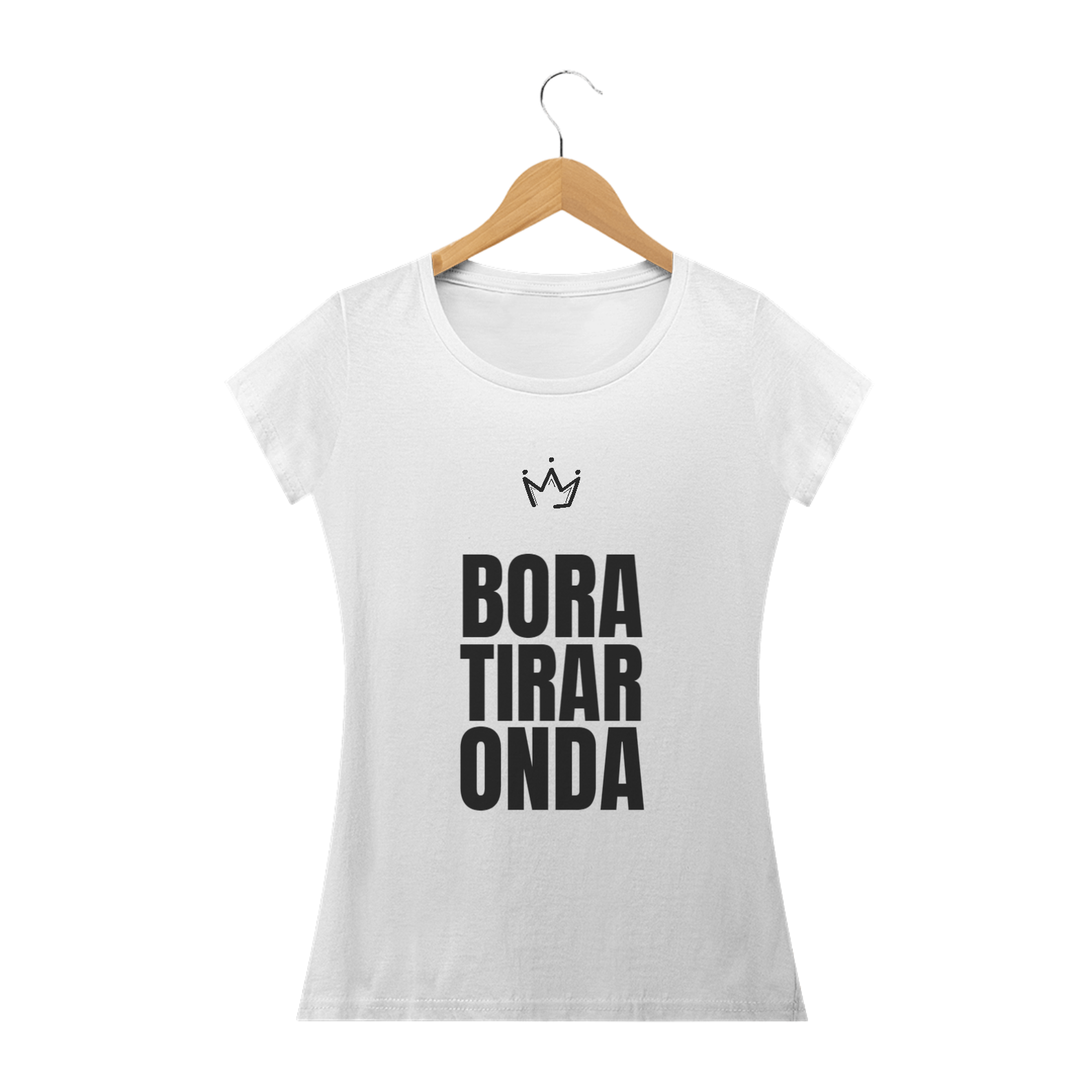 Nome do produto: Camiseta Bora Tirar Onda 