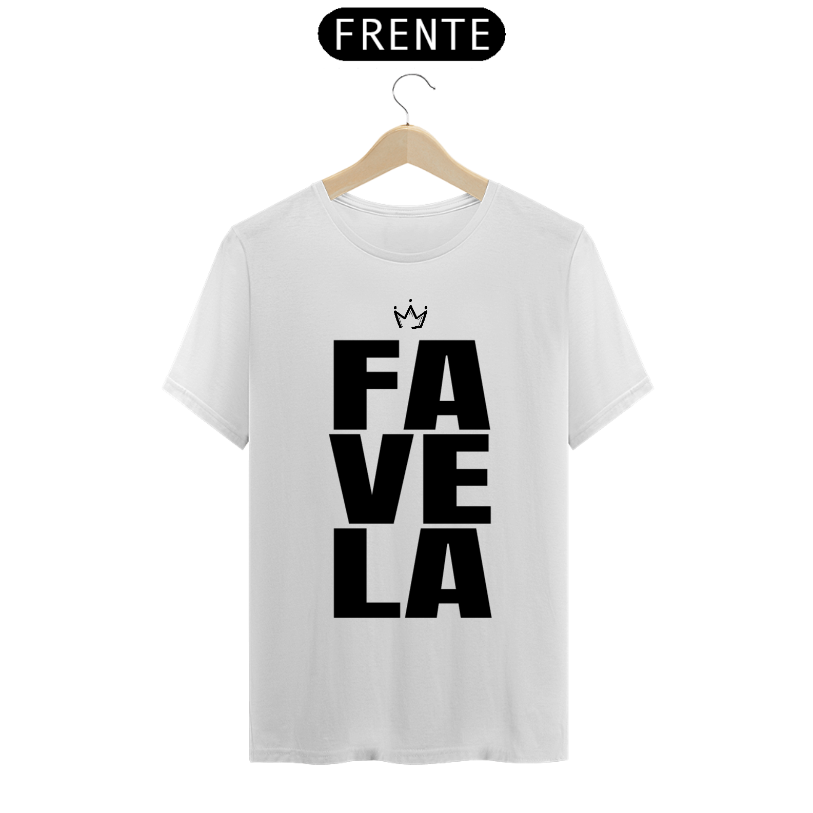 Nome do produto: Camiseta Favela - Negrosim