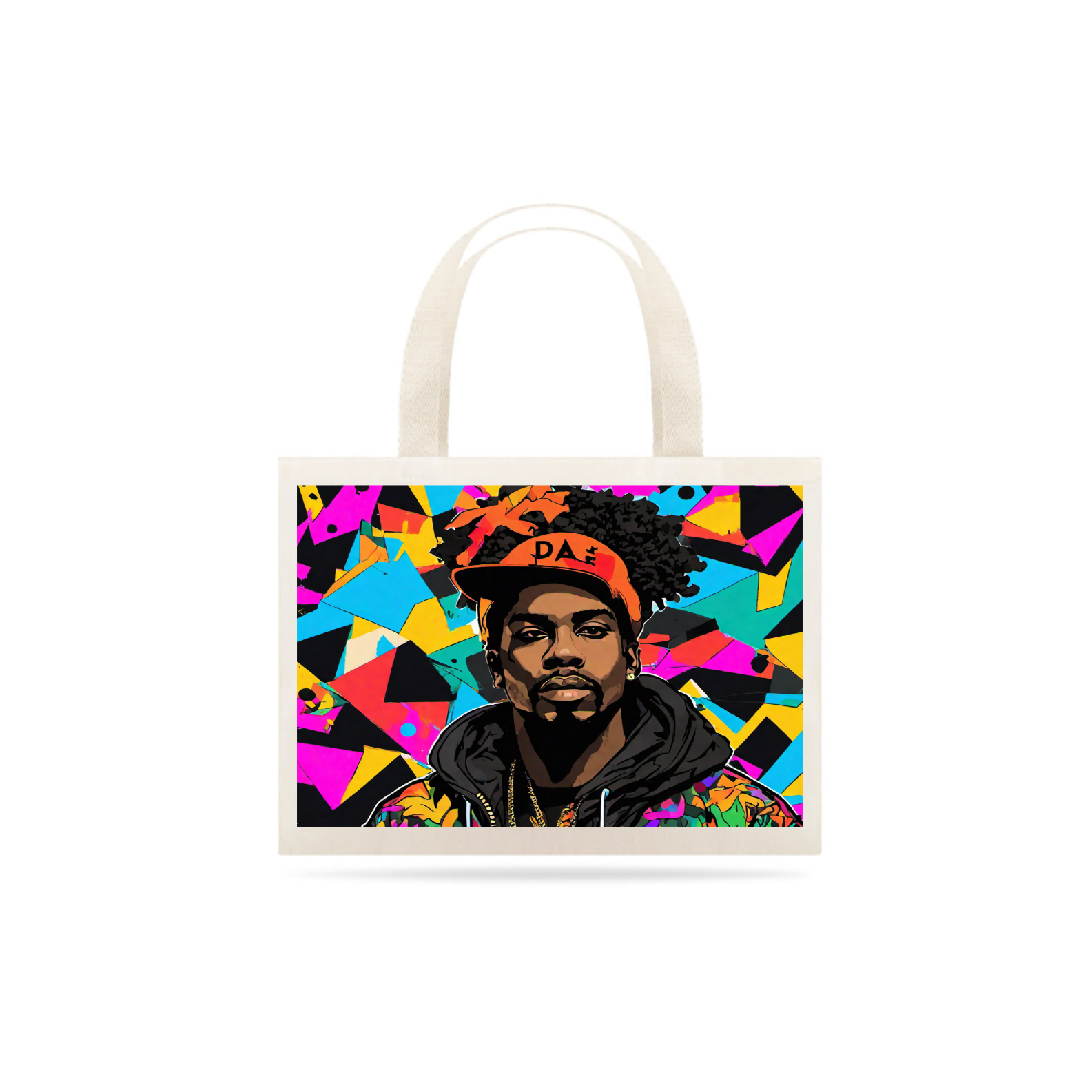 Nome do produto: Bolsa ecológica arte de rua negrosim