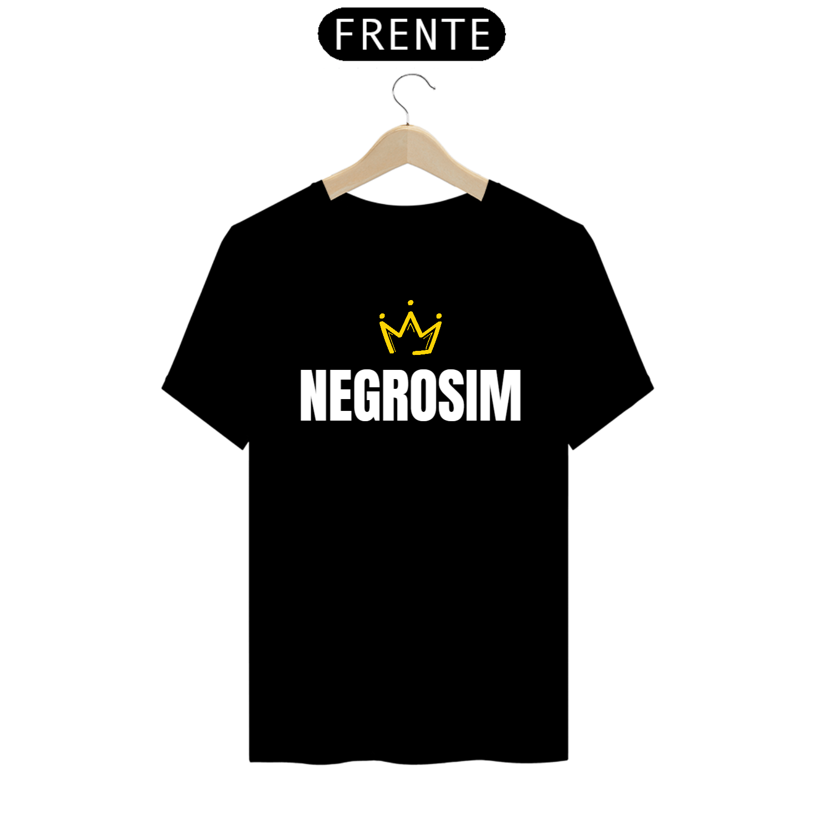 Nome do produto: Camiseta Negrosim 