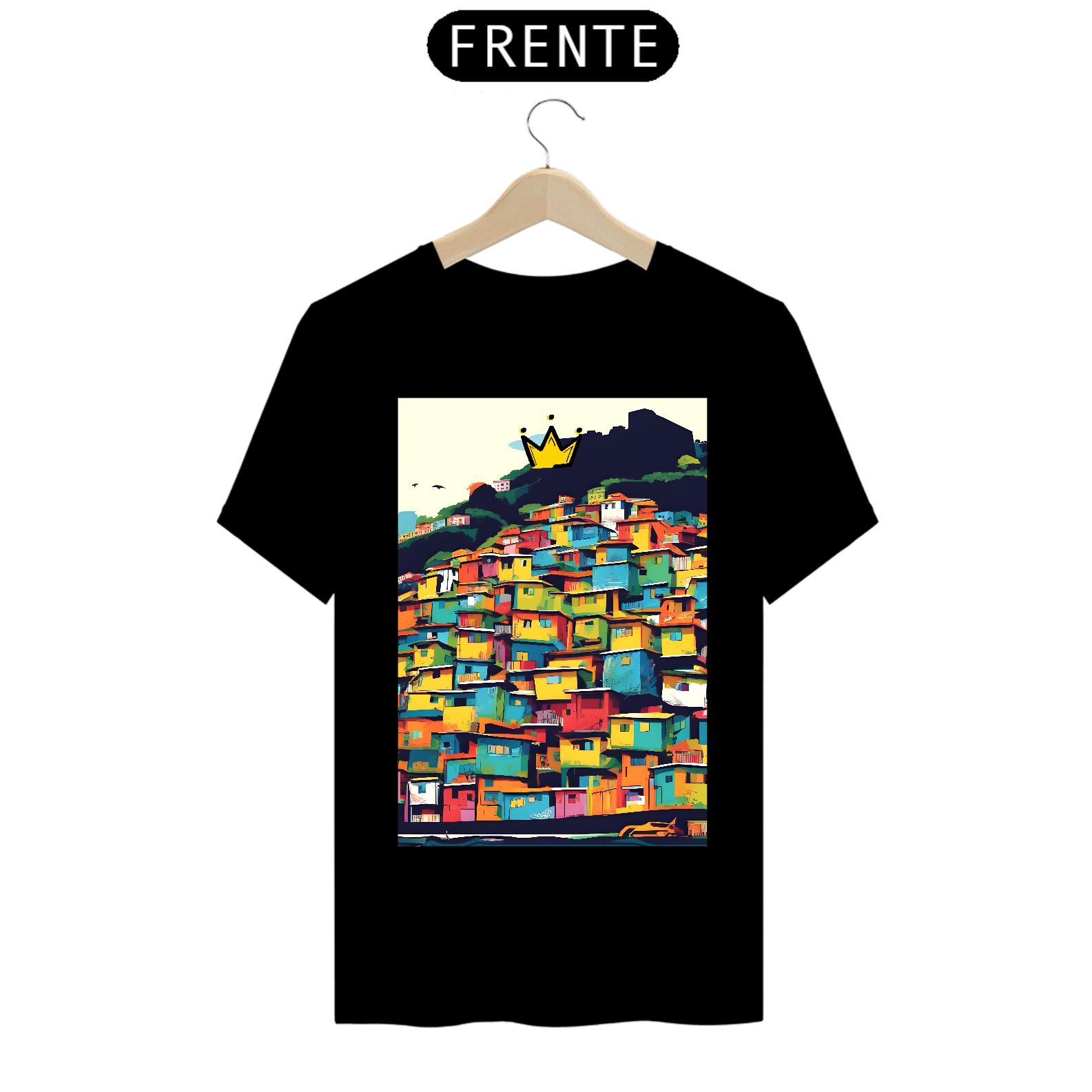 Nome do produto: Camiseta Favela Negrosim