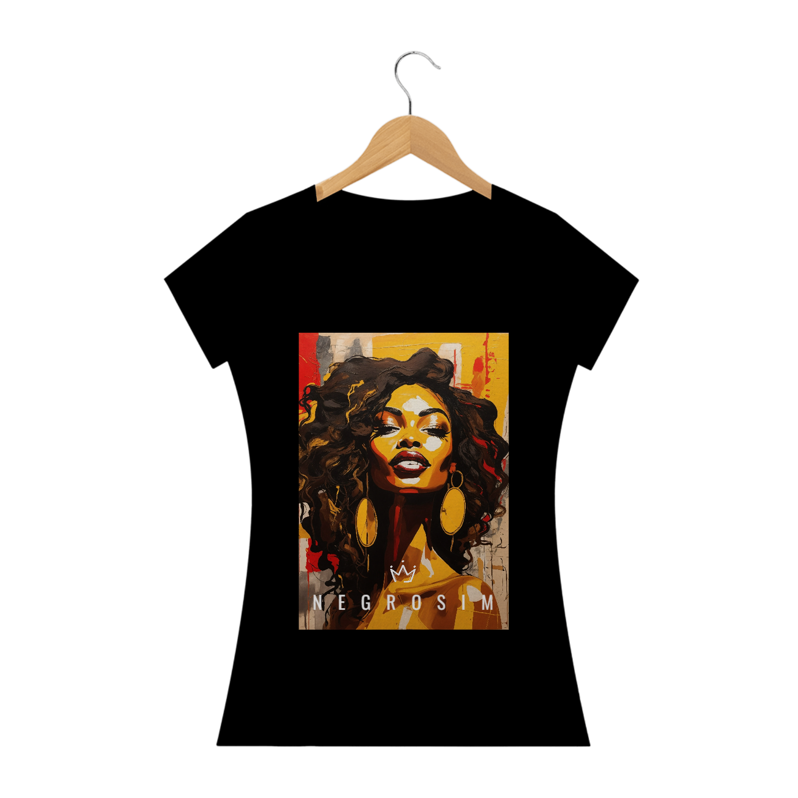 Nome do produto: Camiseta Negrasim 