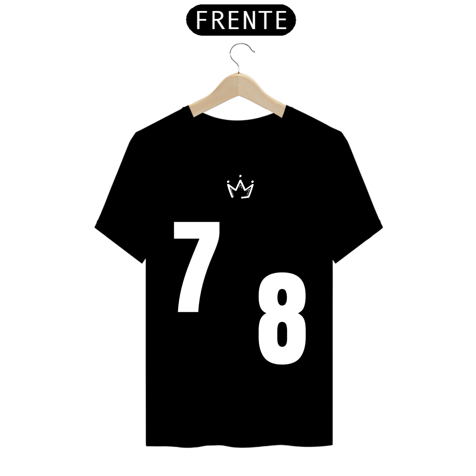 Nome do produto: Camiseta 7 e 8 Negrosim