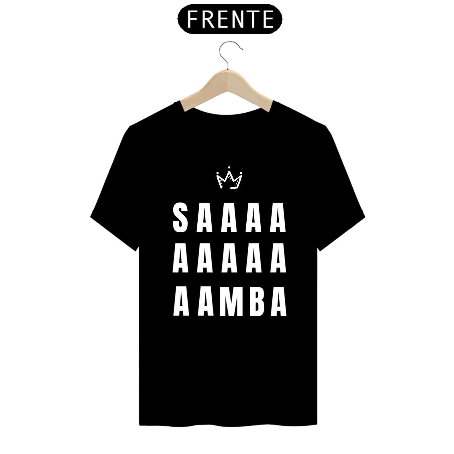 Nome do produto: Camiseta Saaamba Negrosim