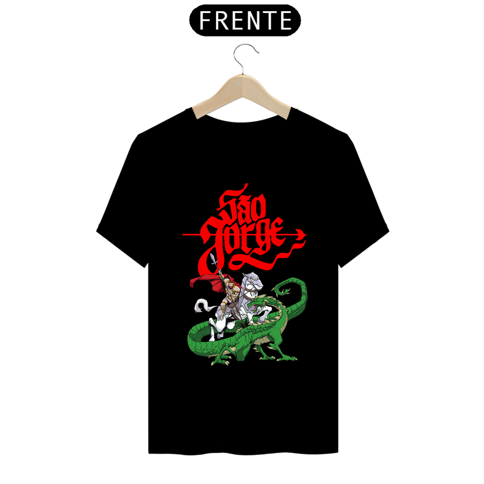 Nome do produto: Camiseta São Jorge