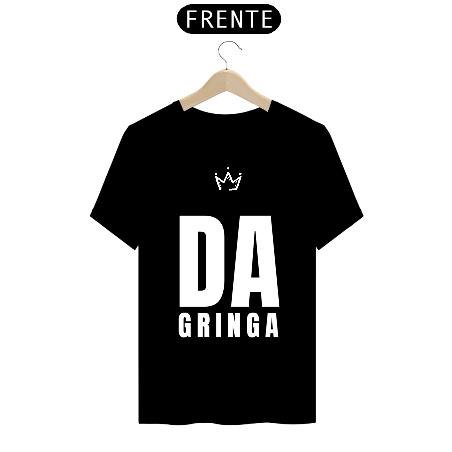 Nome do produto: Camiseta Da Gringa Negrosim