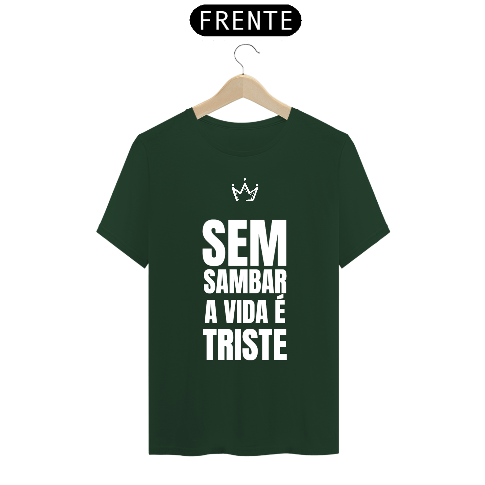 Nome do produto: Camiseta Sem Sambar Negrosim
