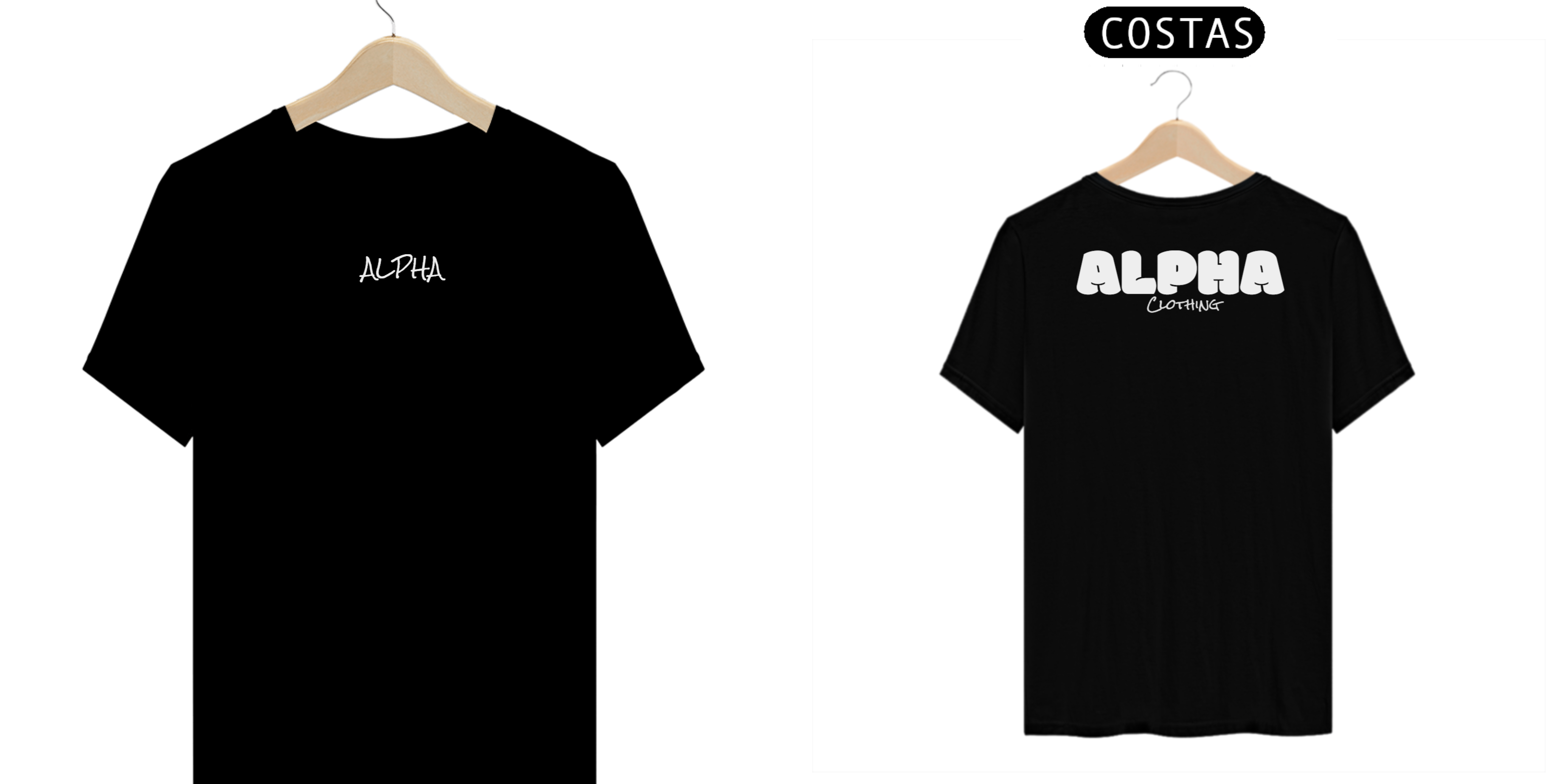 Nome do produto: Camiseta ALPHA Clothing