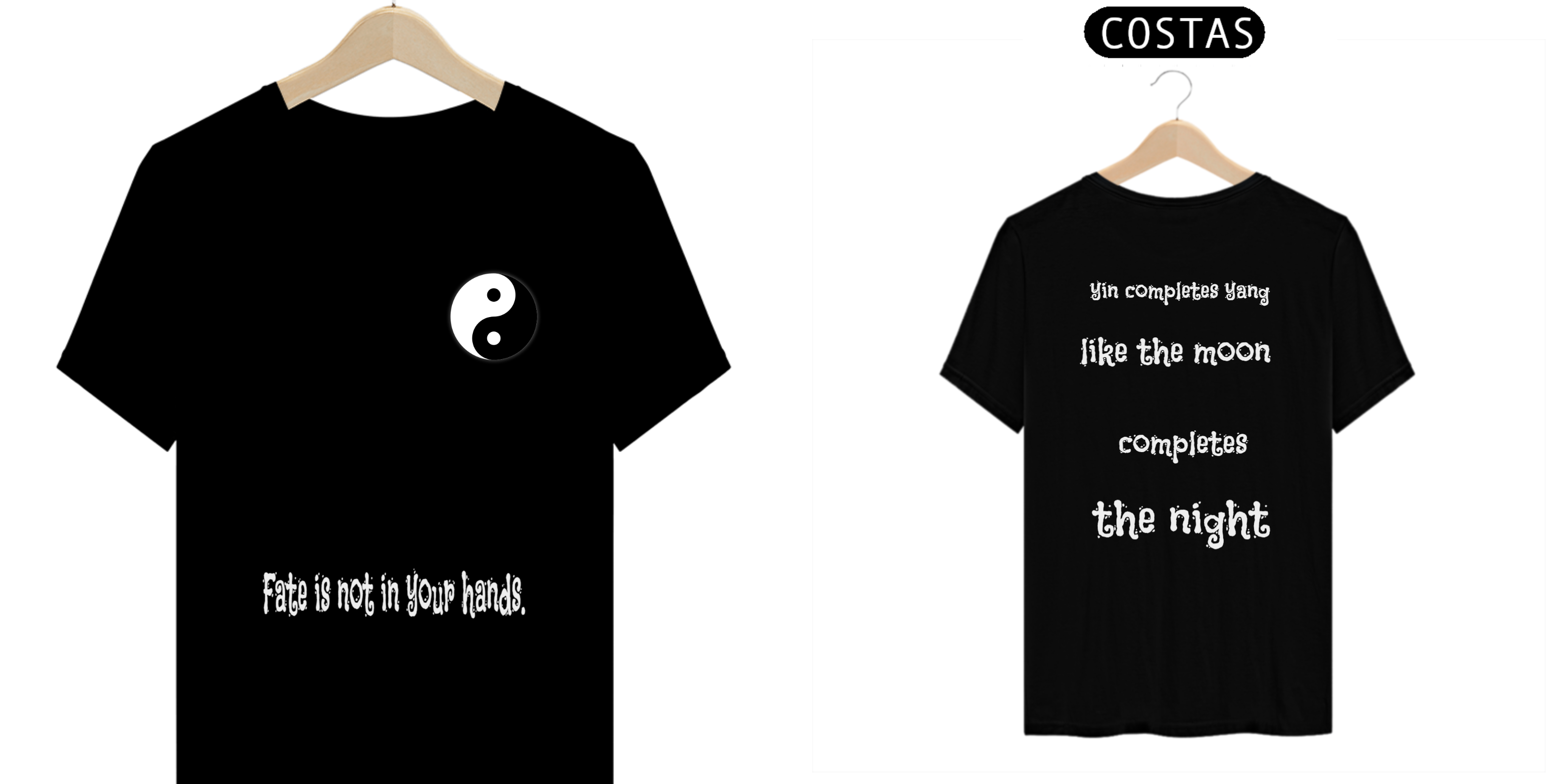 Nome do produto: camisa yin yang