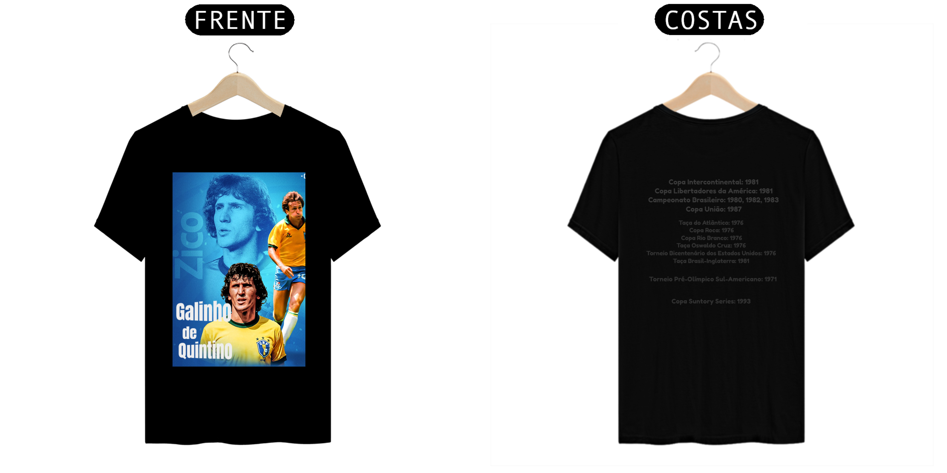 Nome do produto: camisa Zico