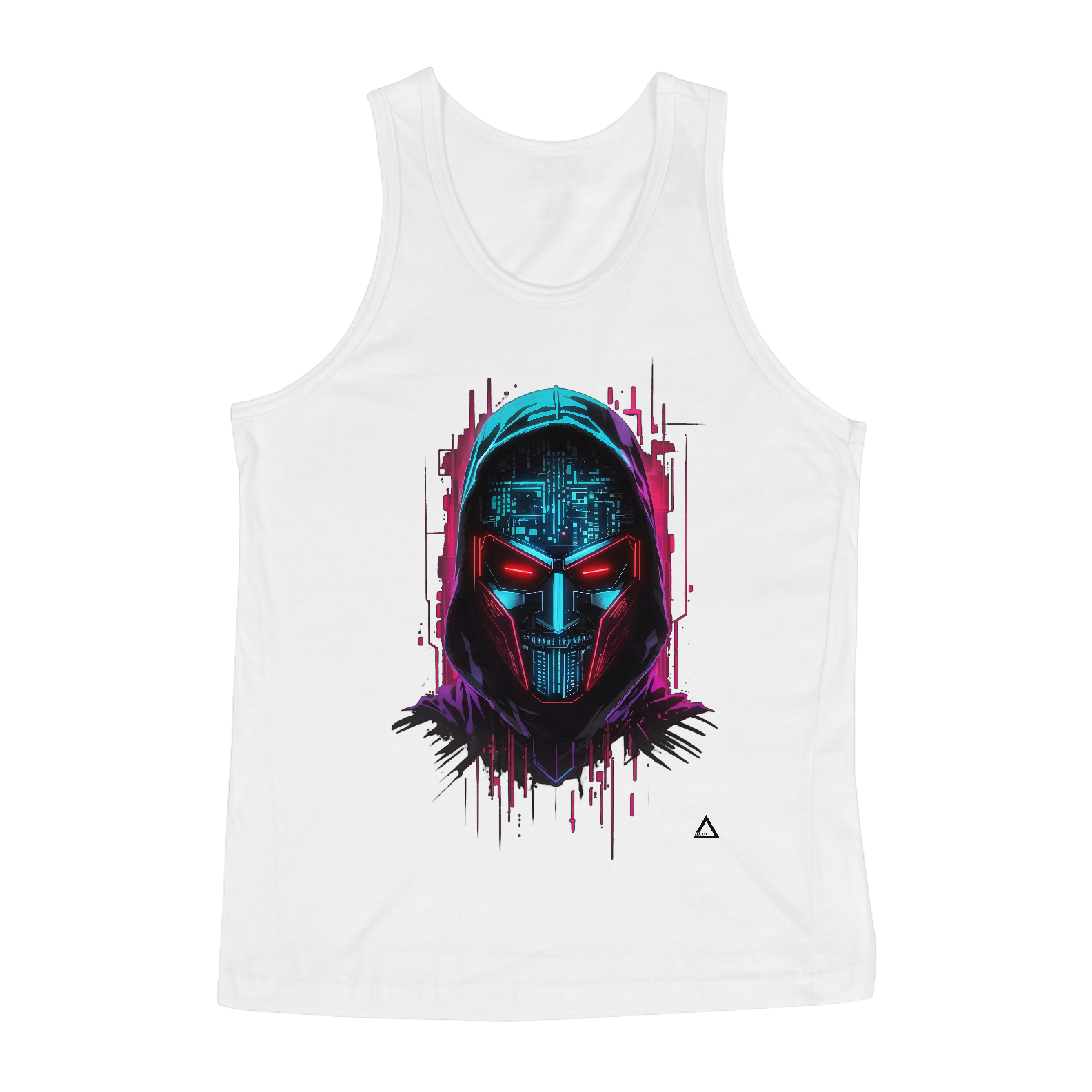 Nome do produto: Cyberpunk Mask - Camiseta Regata