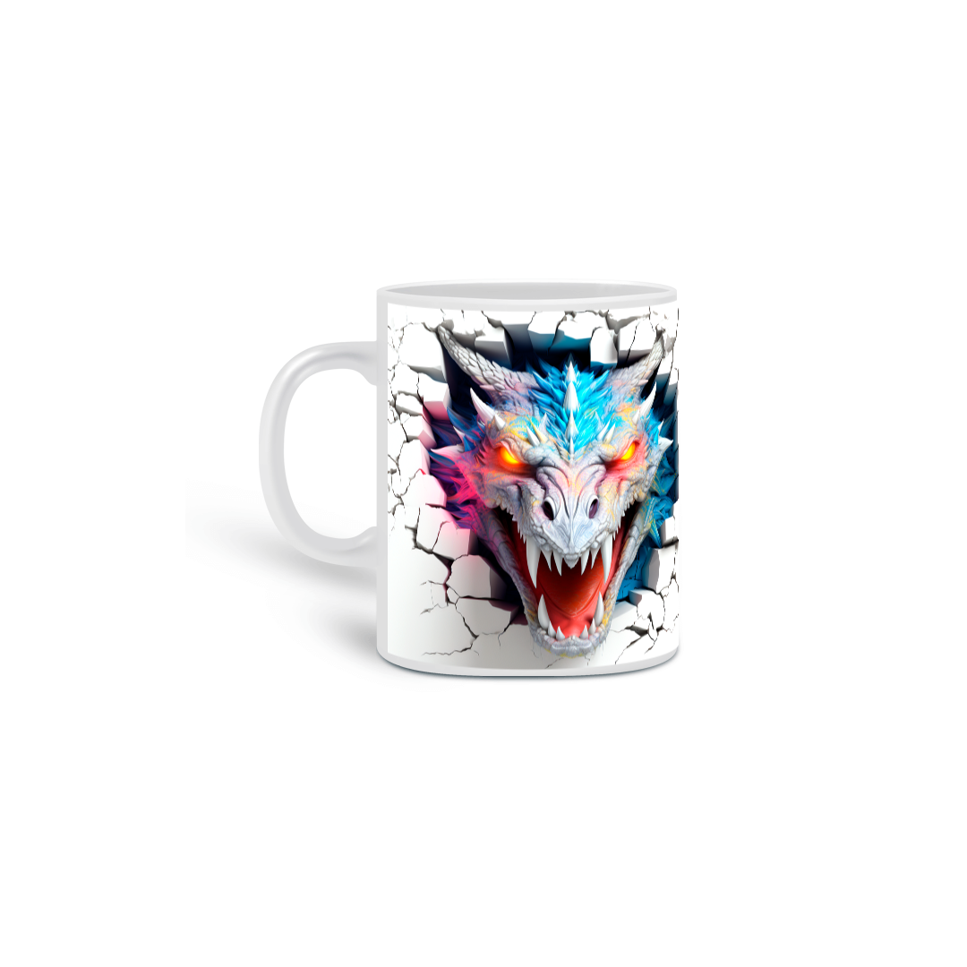 Nome do produto: Caneca Dragão 2 lados